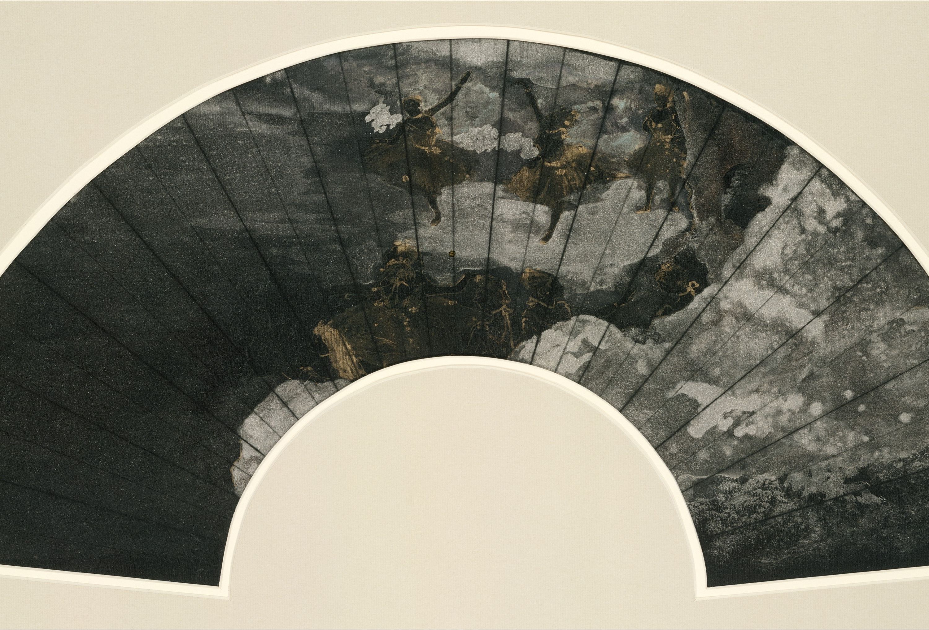 Fan Mount: The Ballet by Edgar Degas