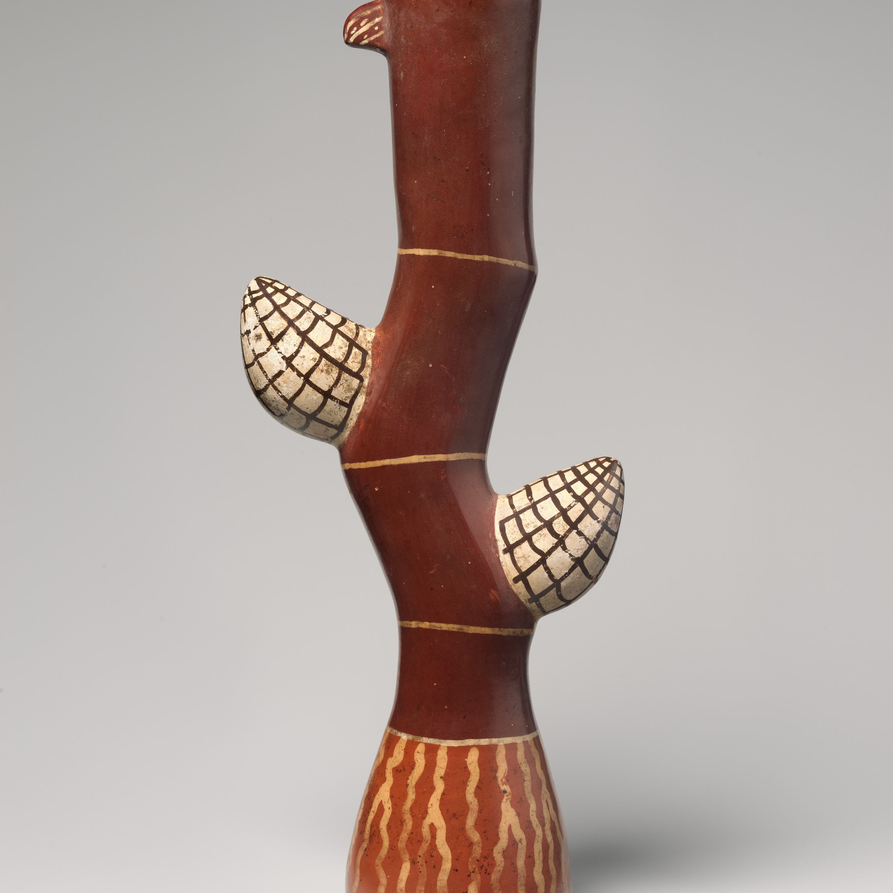 Corn stalk-shaped vessel by Nasca artist(s)
