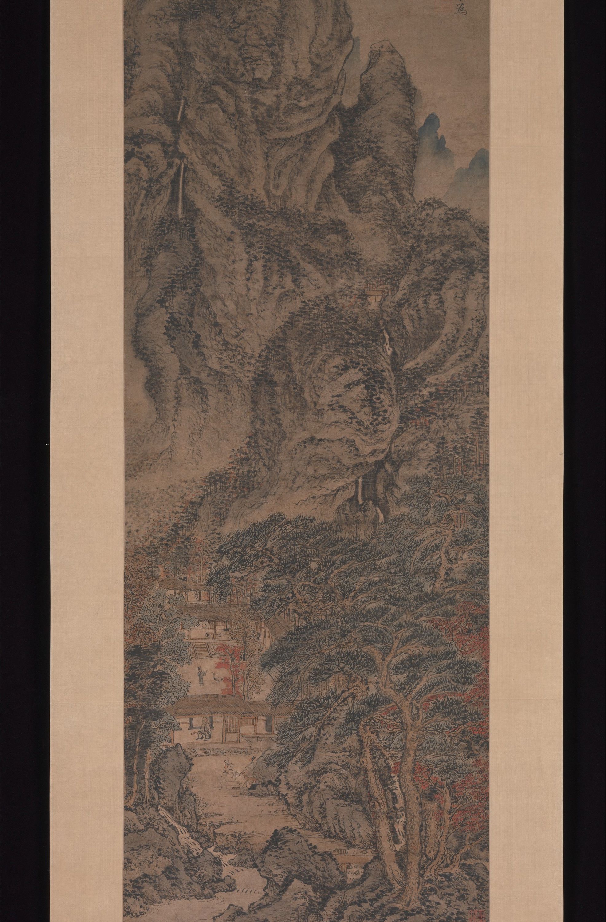 Simple Retreat by Wang Meng