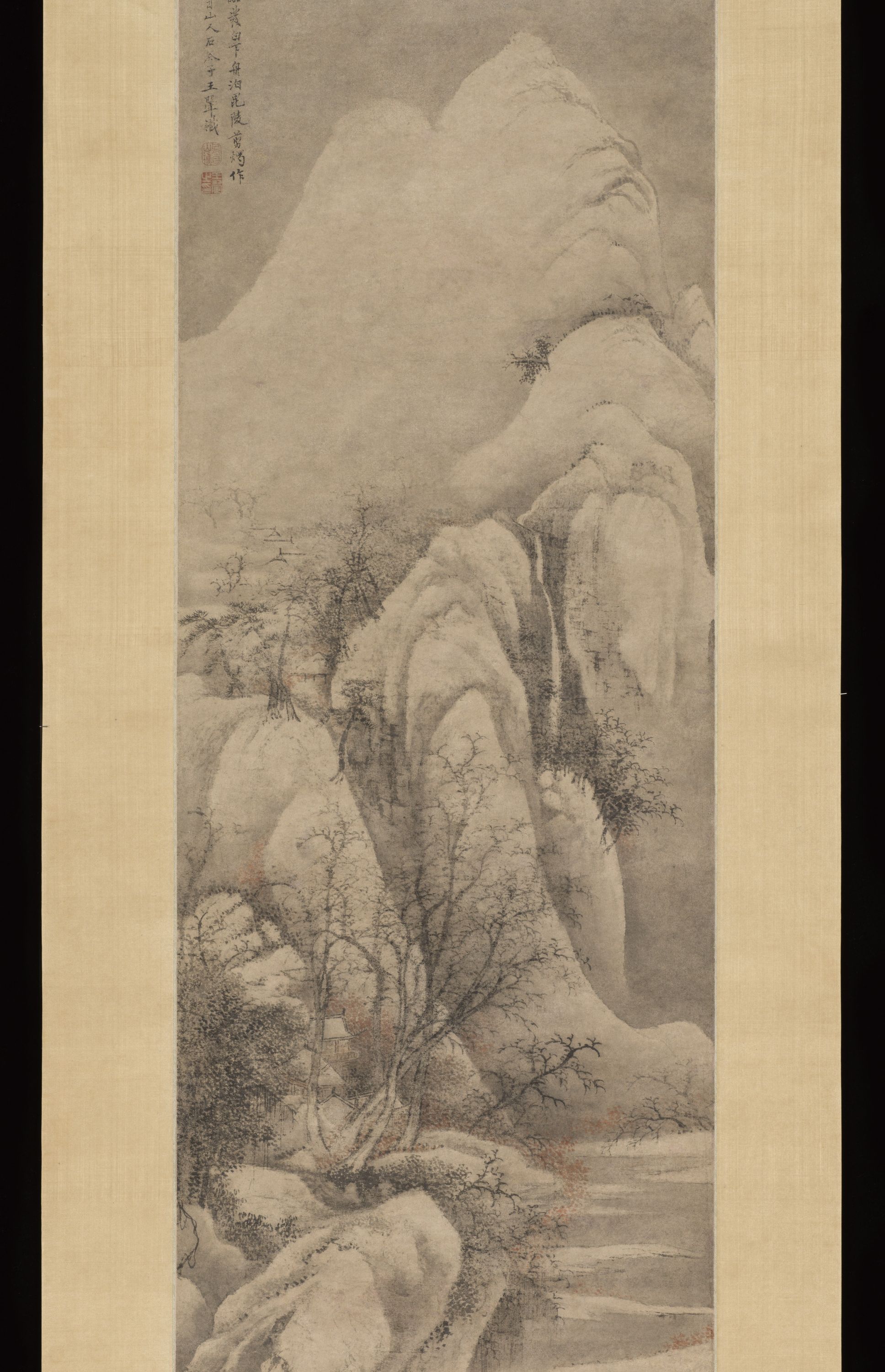 Snow Clearing: Landscape after Li Cheng by Wang Hui