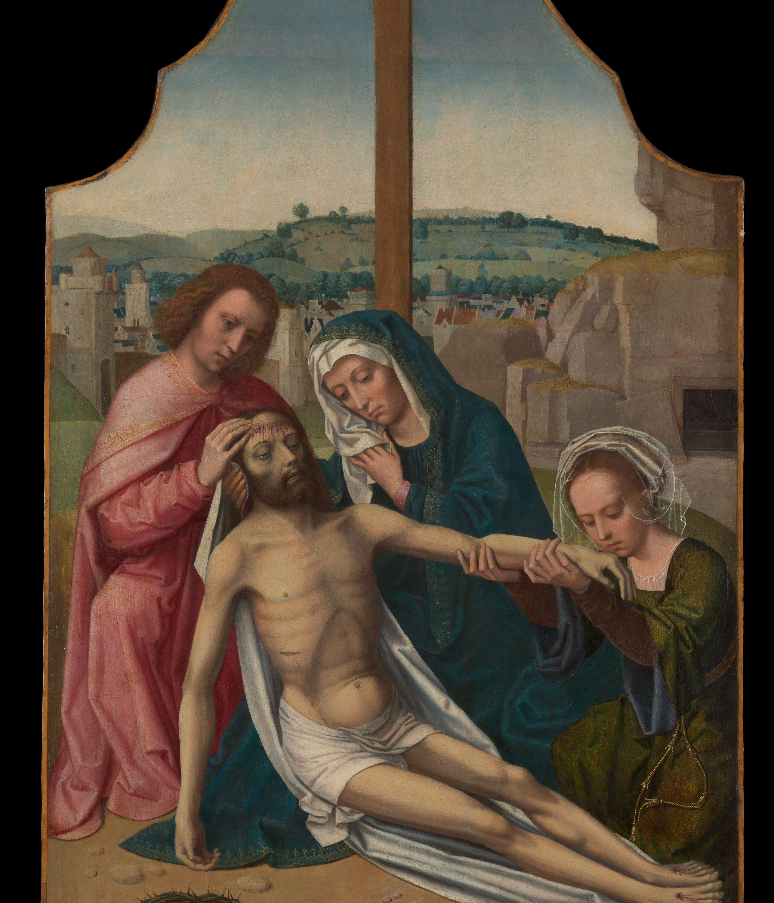 The Lamentation by Ambrosius Benson