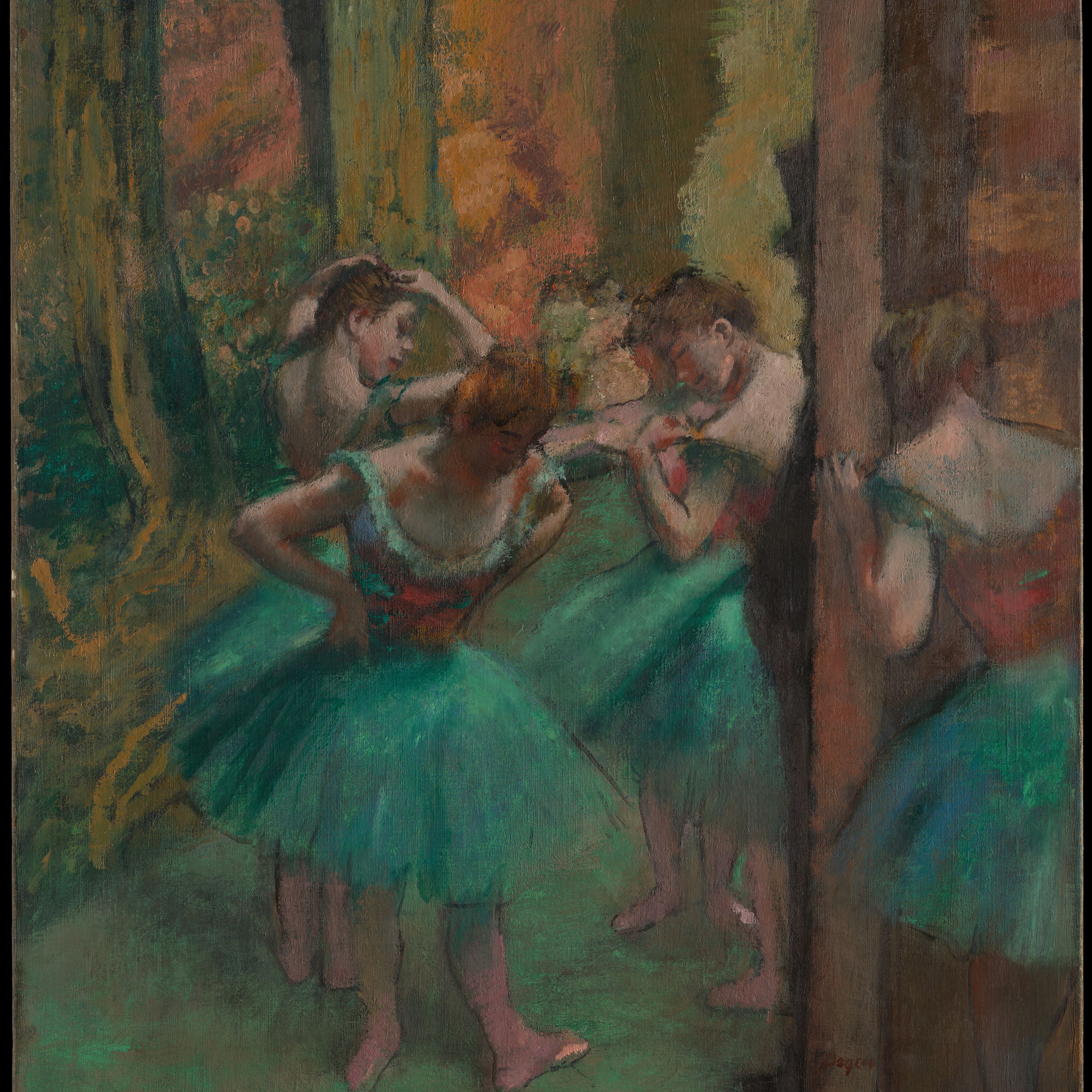 Dancers, Pink and Green by Edgar Degas