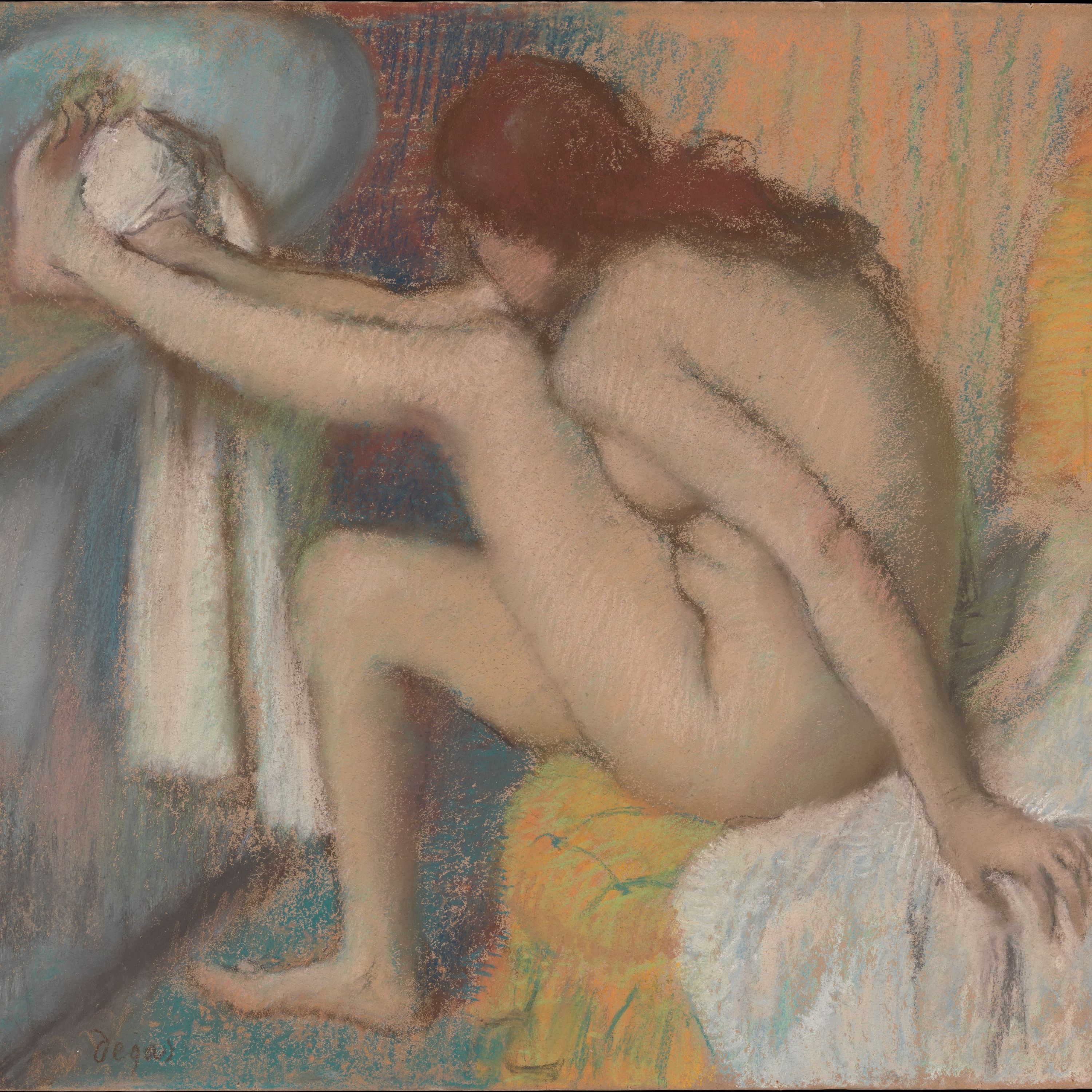 Woman Drying Her Foot by Edgar Degas