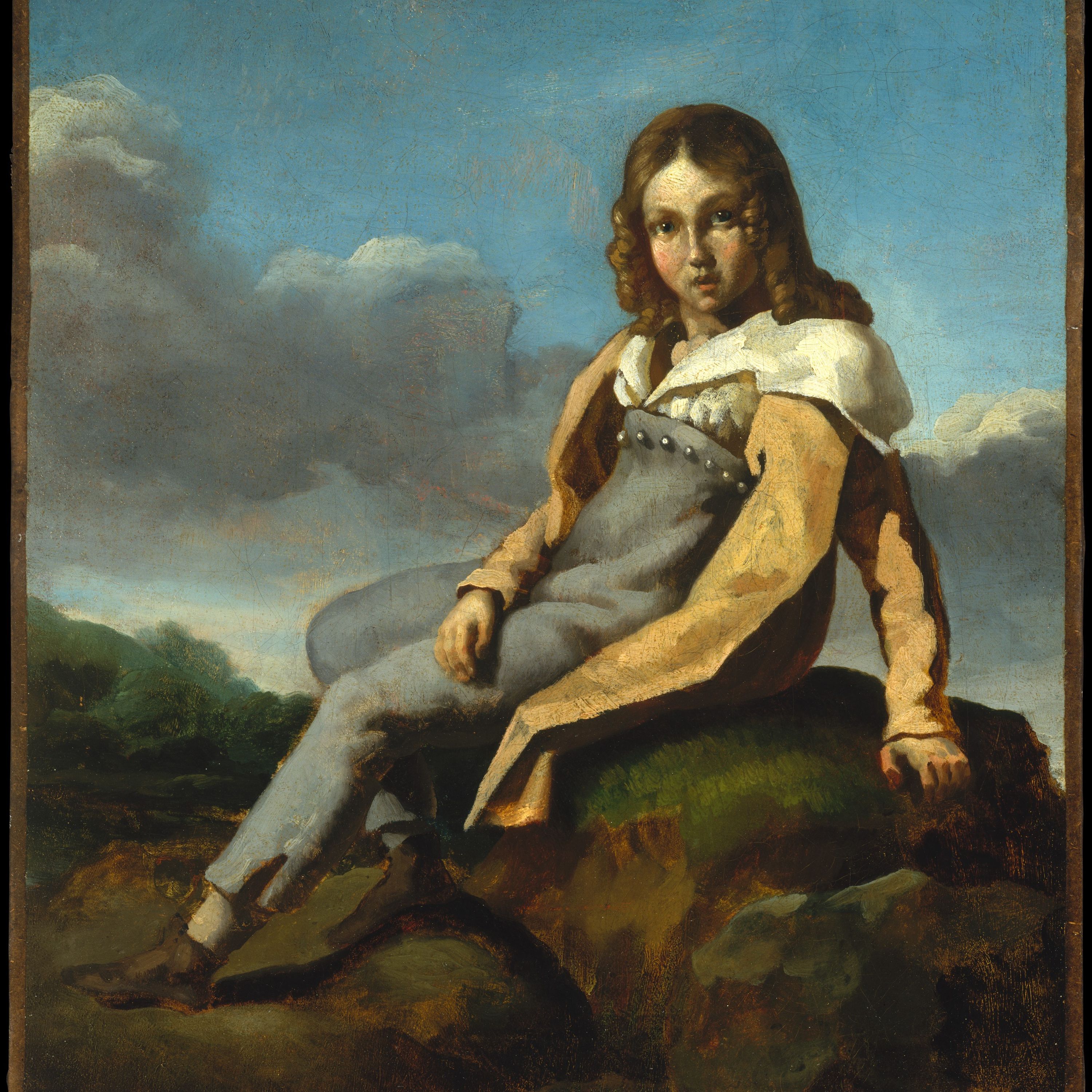 Alfred Dedreux (1810–1860) as a Child by Théodore Géricault