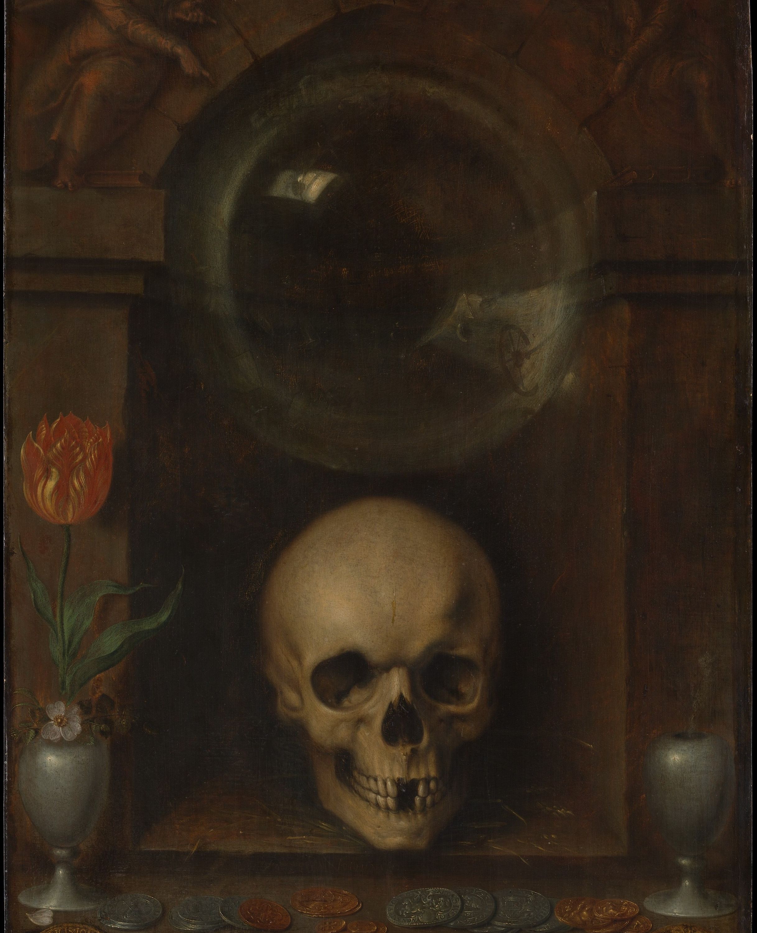 Vanitas Still Life by Jacques de Gheyn II