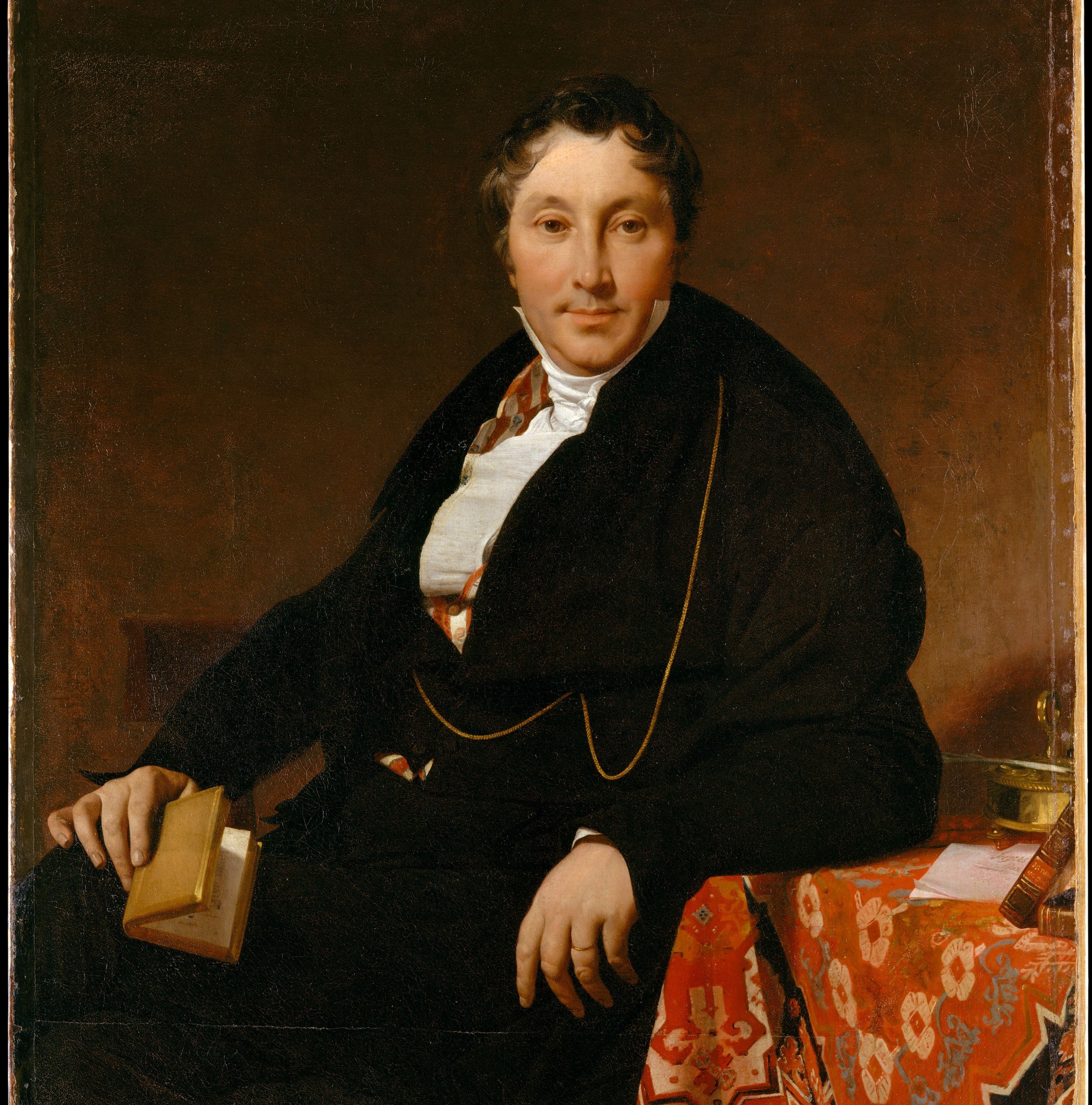 Jacques-Louis Leblanc (1774–1846) by Jean Auguste Dominique Ingres