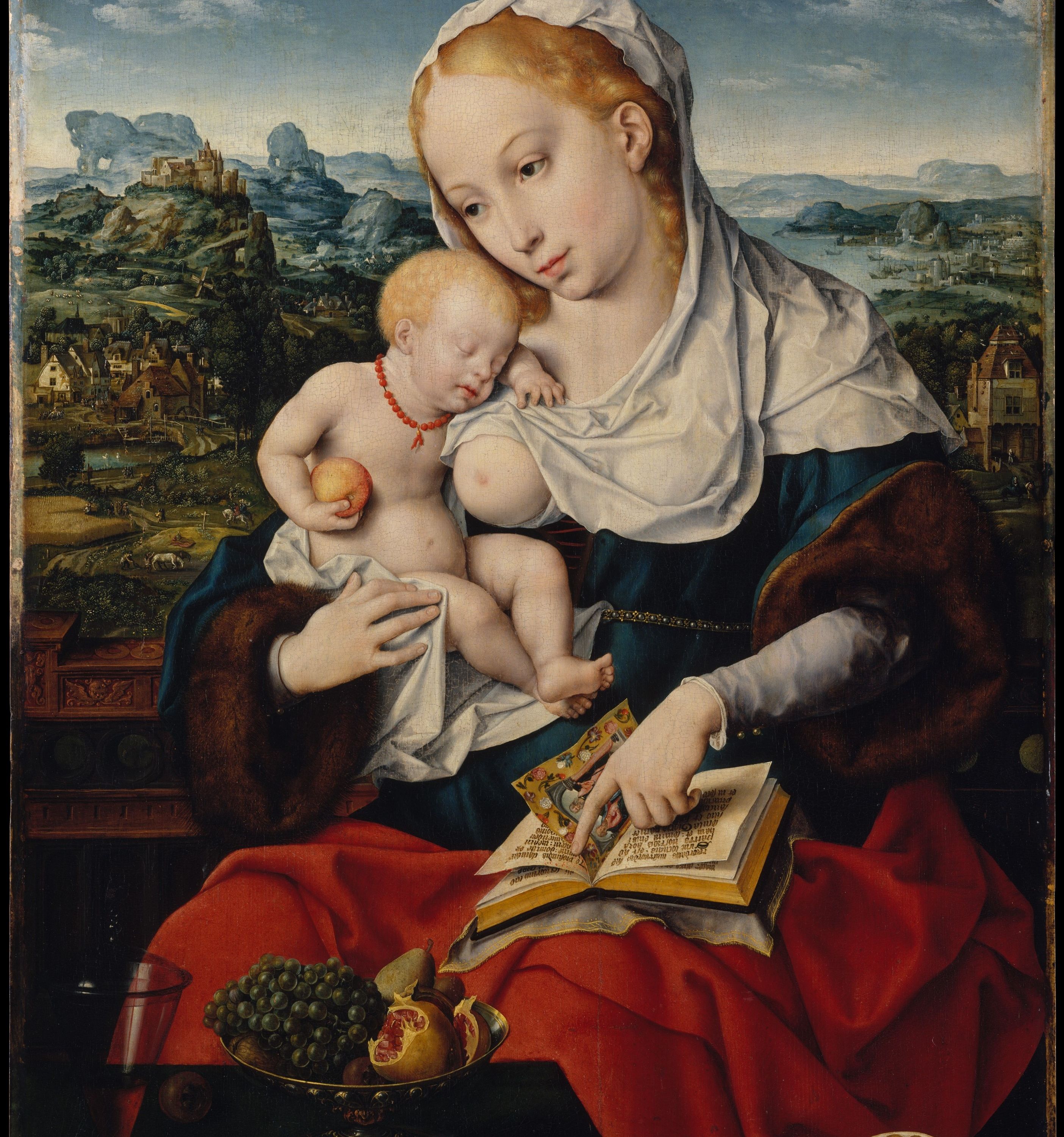 Virgin and Child by Joos van Cleve