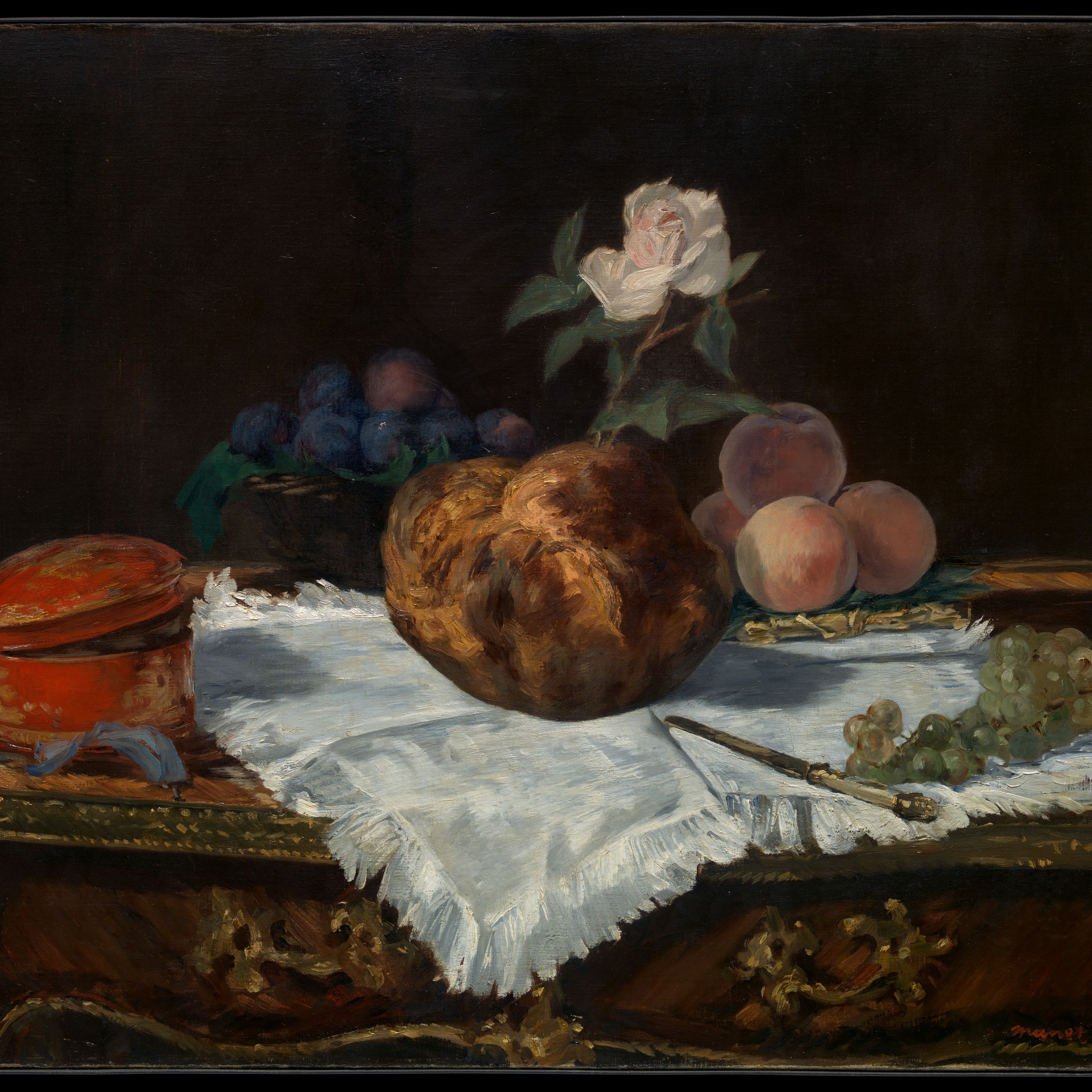 The Brioche by Edouard Manet