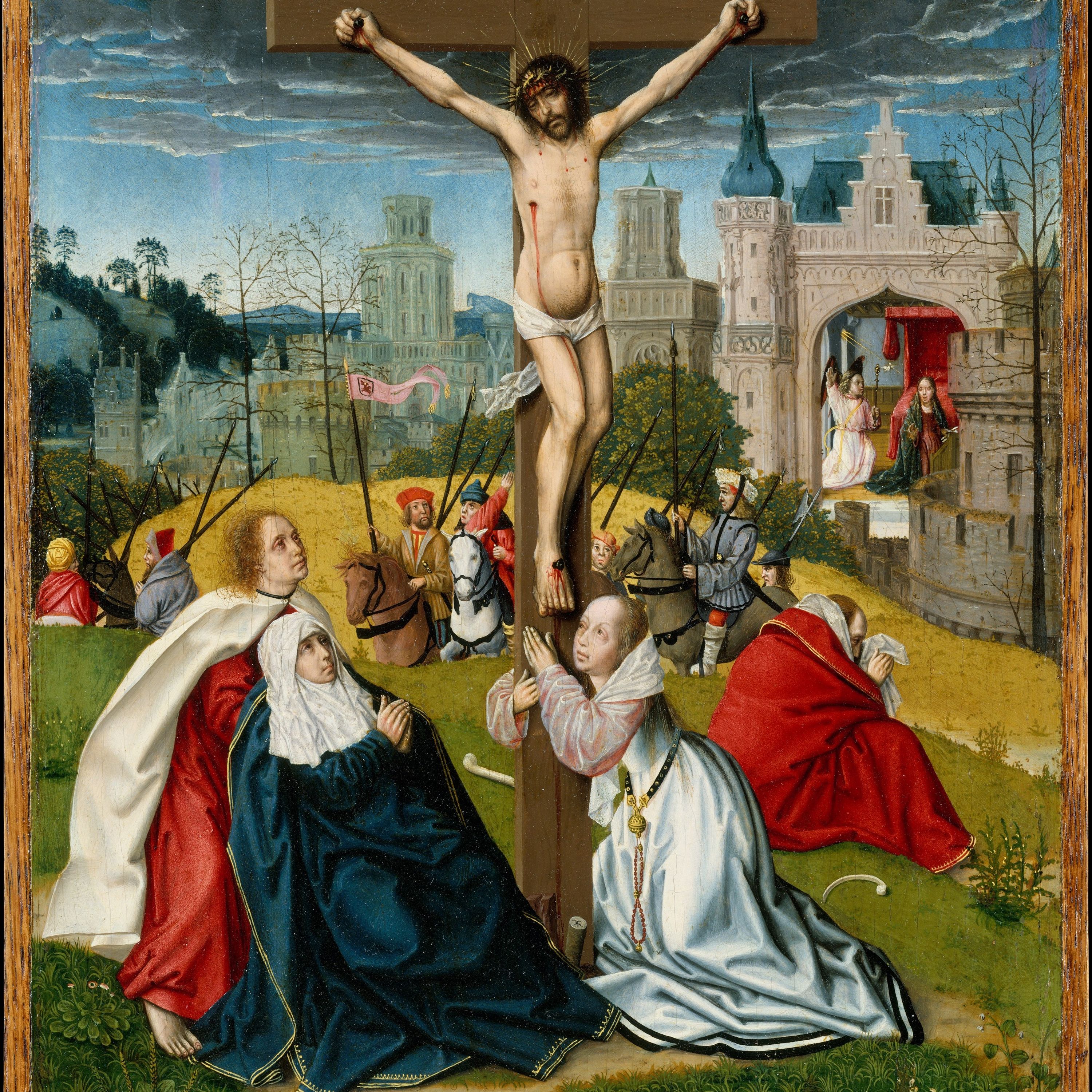 The Crucifixion by Jan Provoost