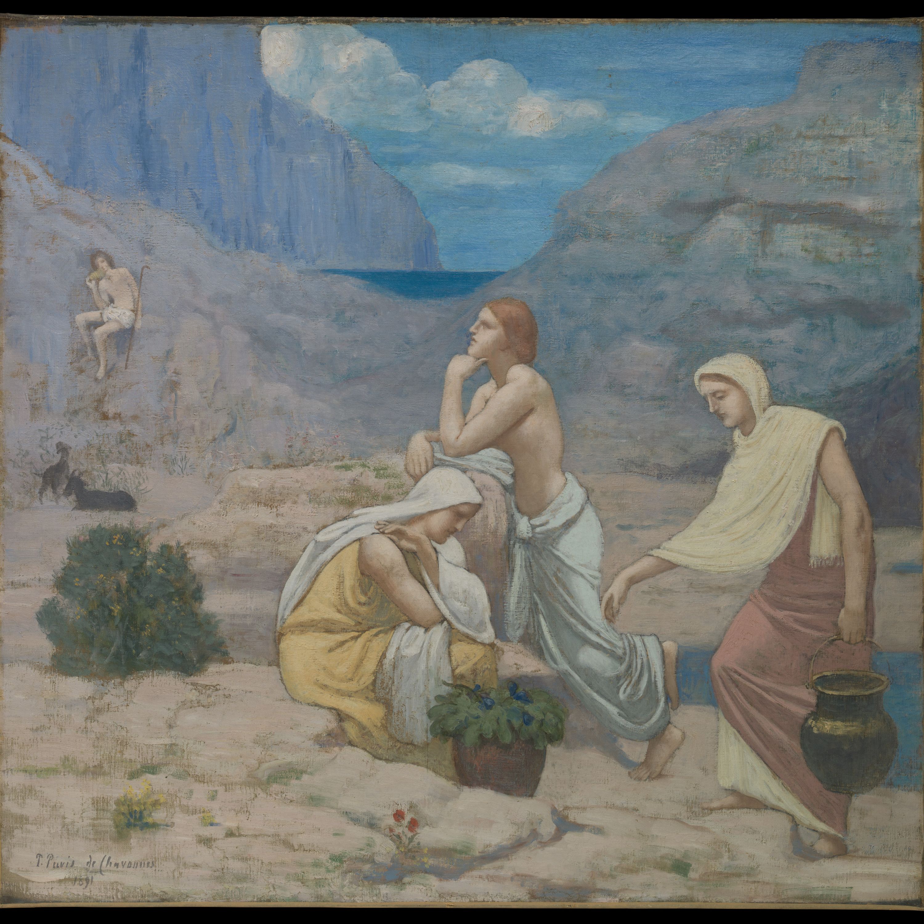 The Shepherd's Song by Pierre Puvis de Chavannes