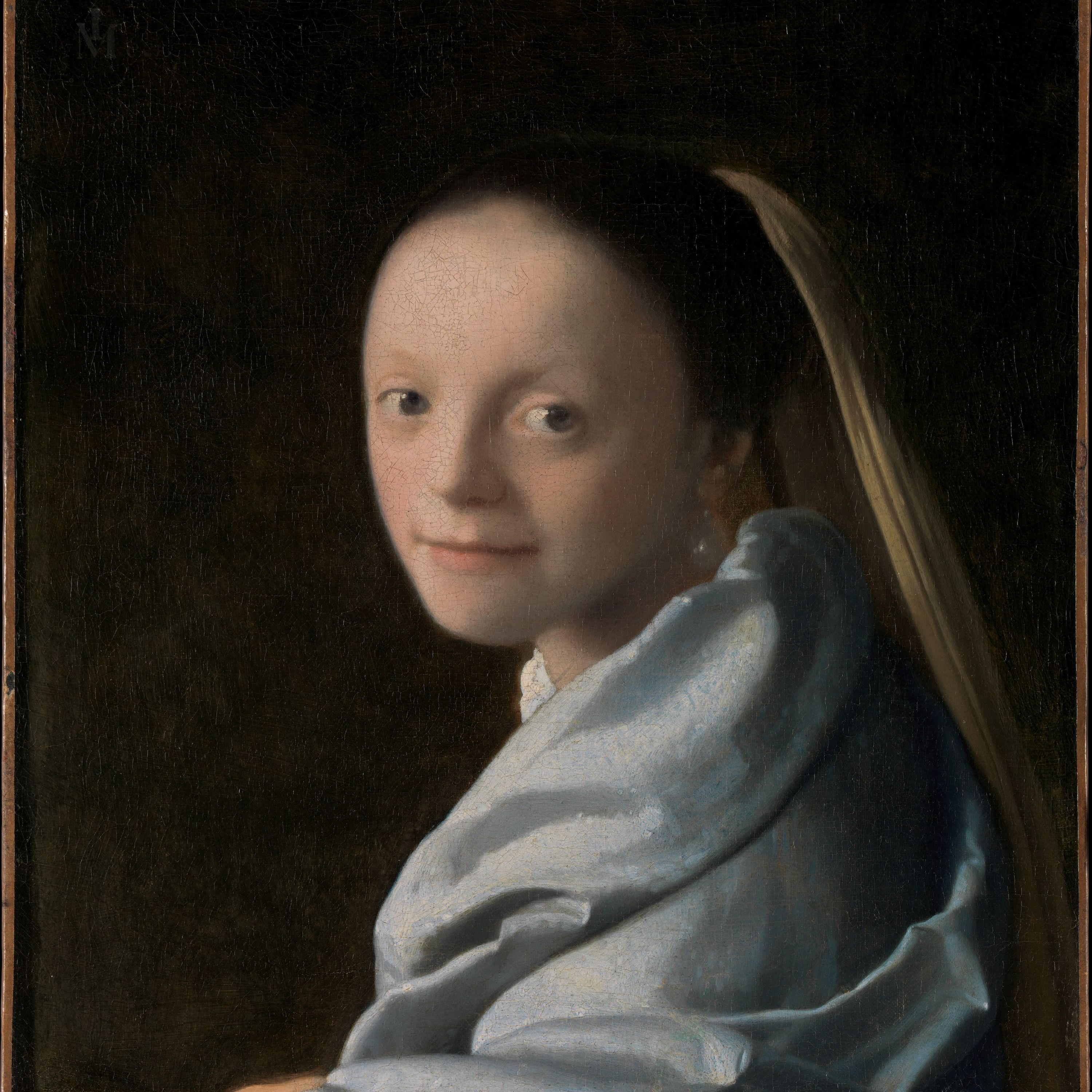 Study of a Young Woman by Johannes Vermeer
