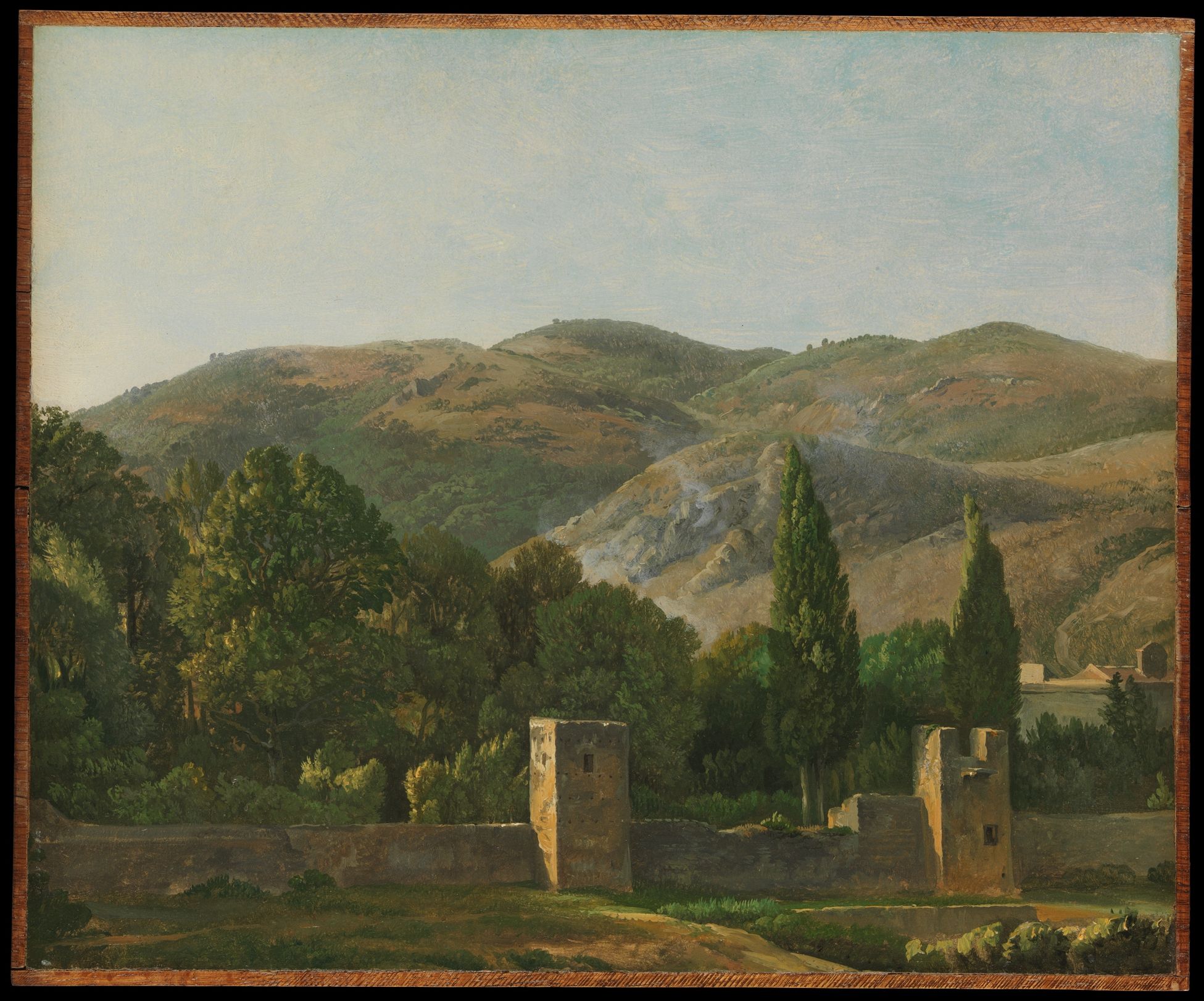 Fortified Wall at Tivoli by Simon Denis