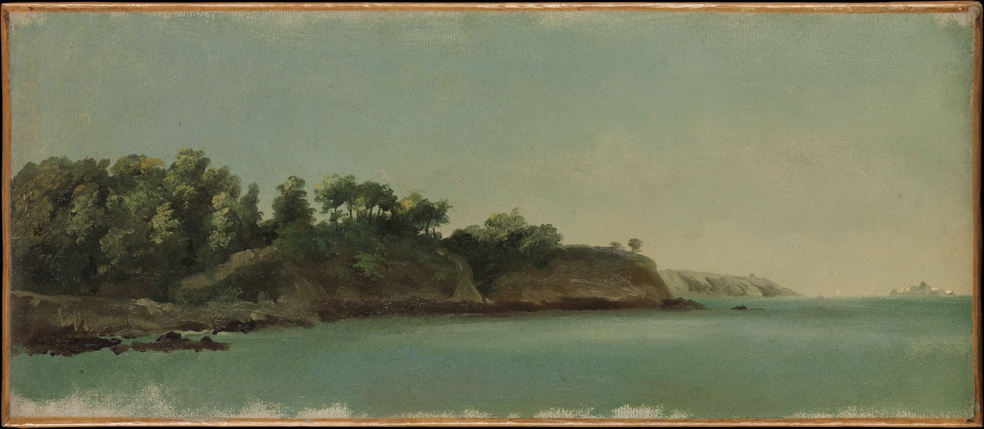 The Banks of the Rance, Brittany by Pierre Henri de Valenciennes