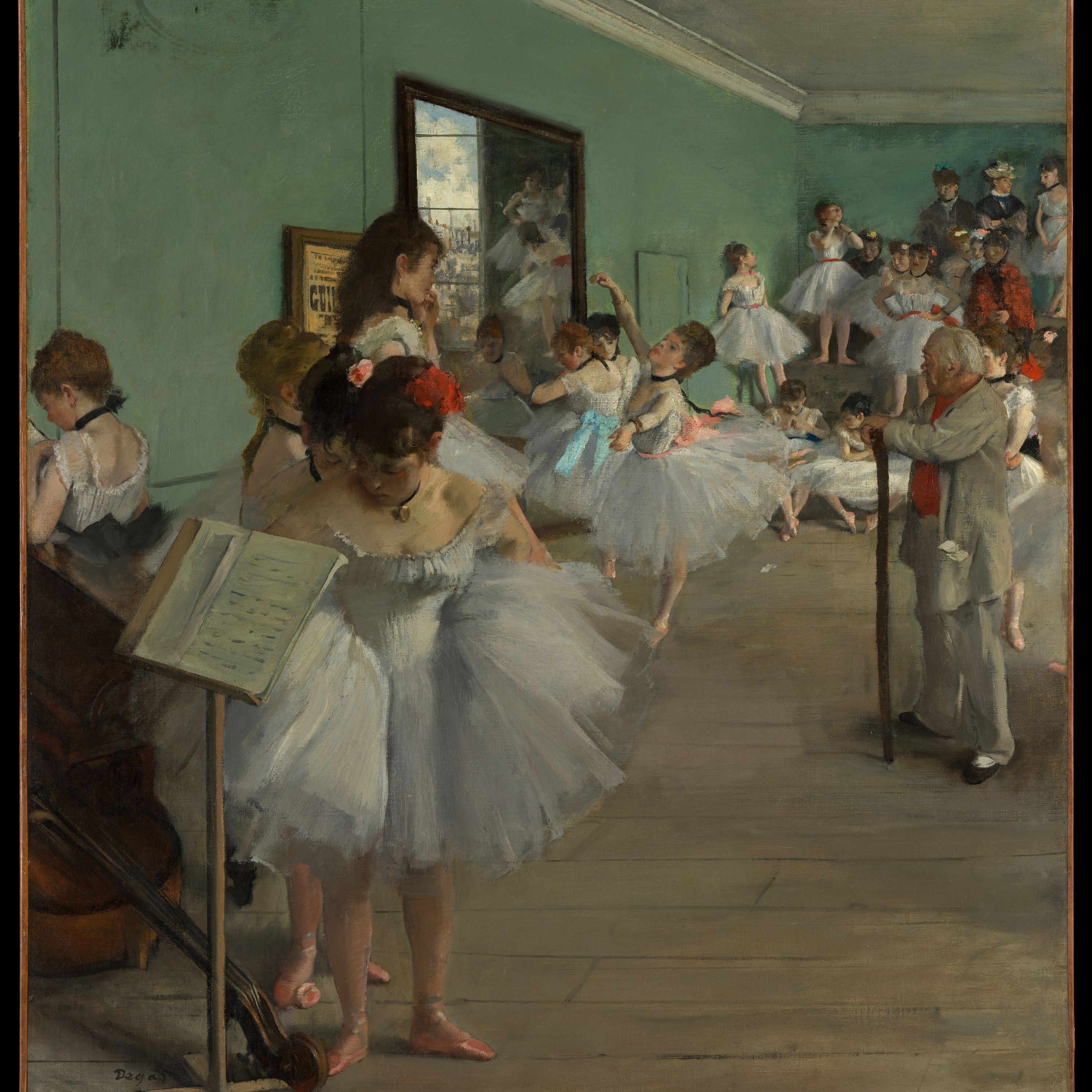 The Dance Class by Edgar Degas