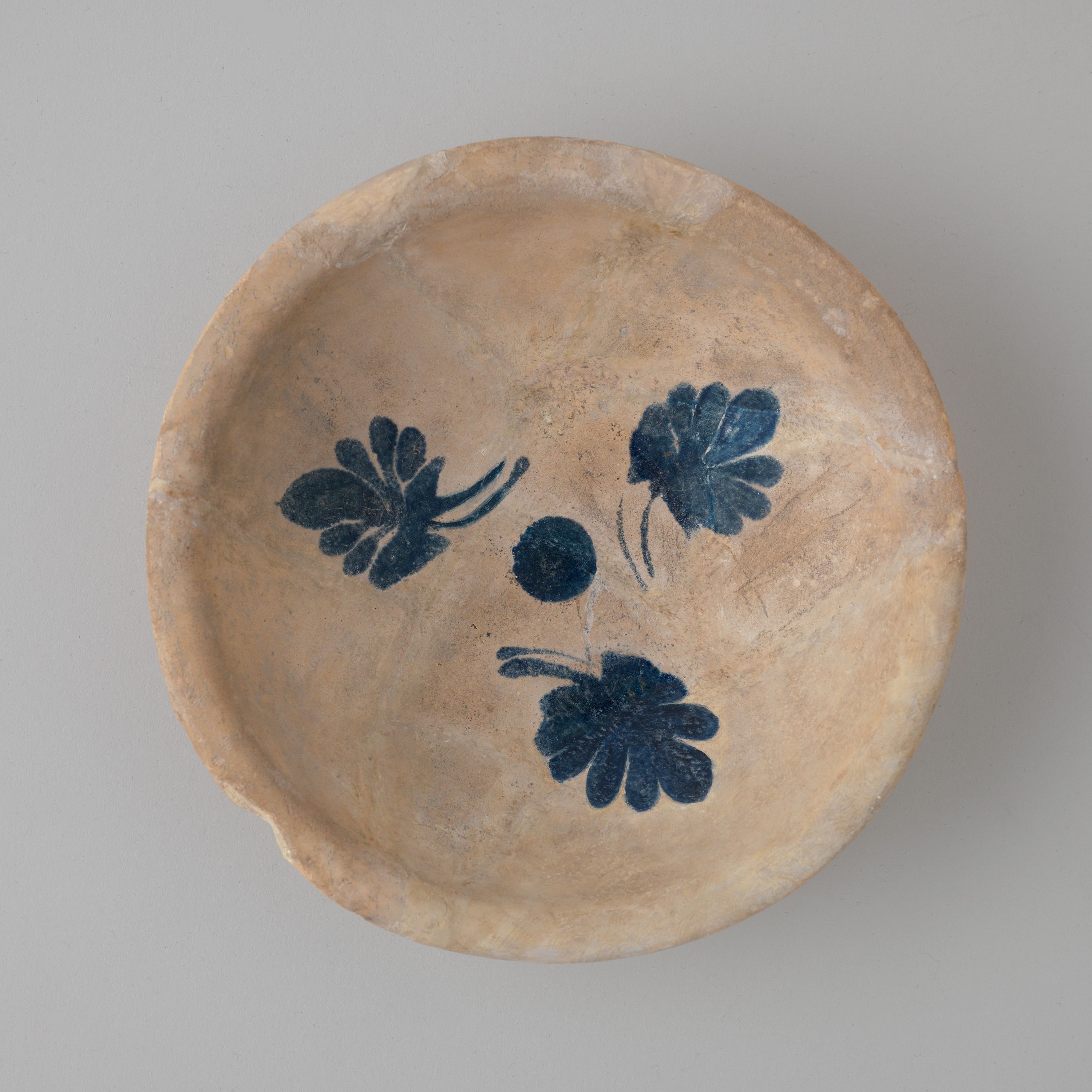 Imported Cobalt-on-White Bowl