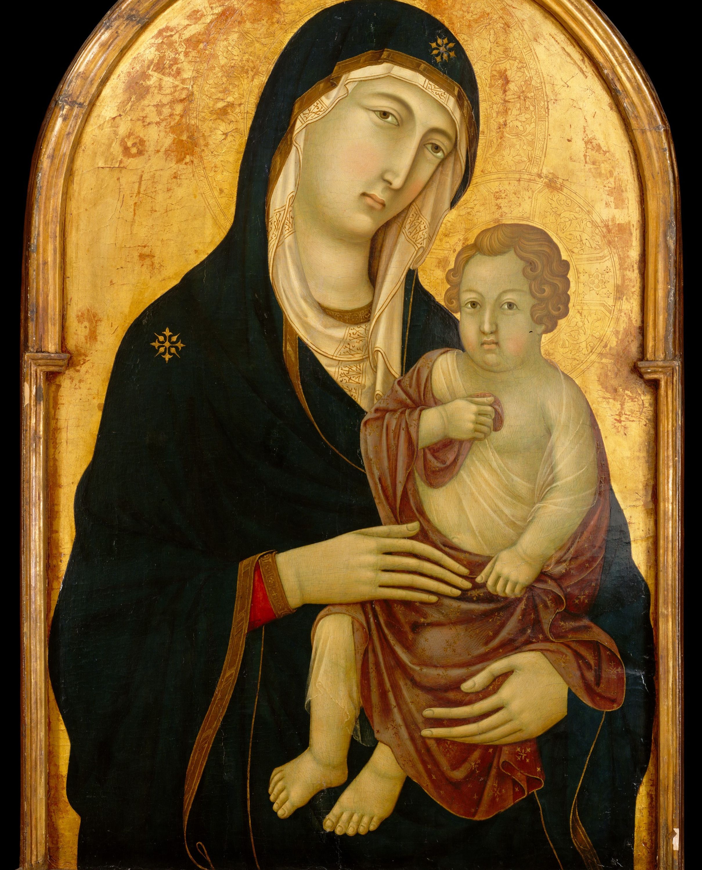 Madonna and Child by Ugolino da Siena (Ugolino di Nerio)