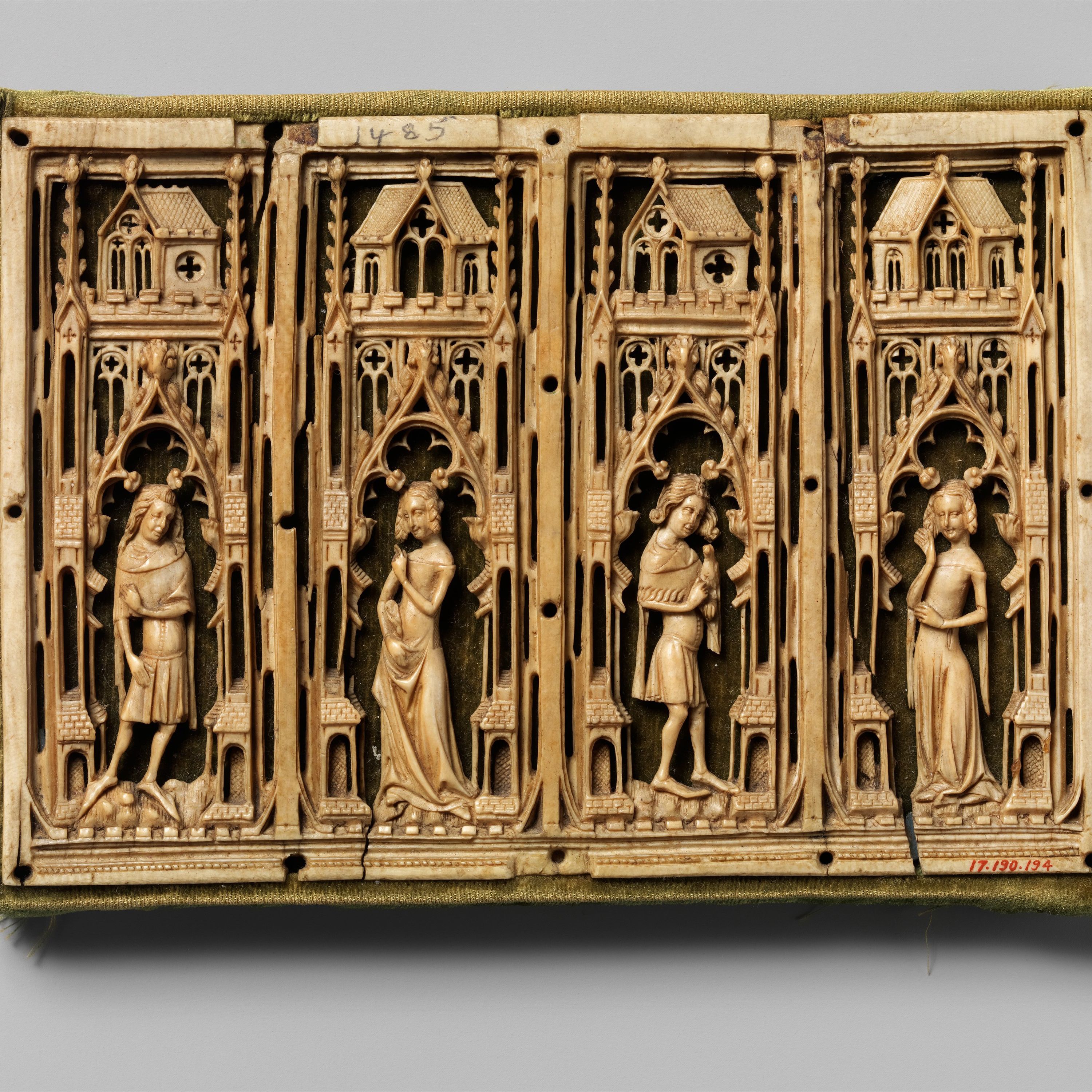 Panel from the Lid of a Box