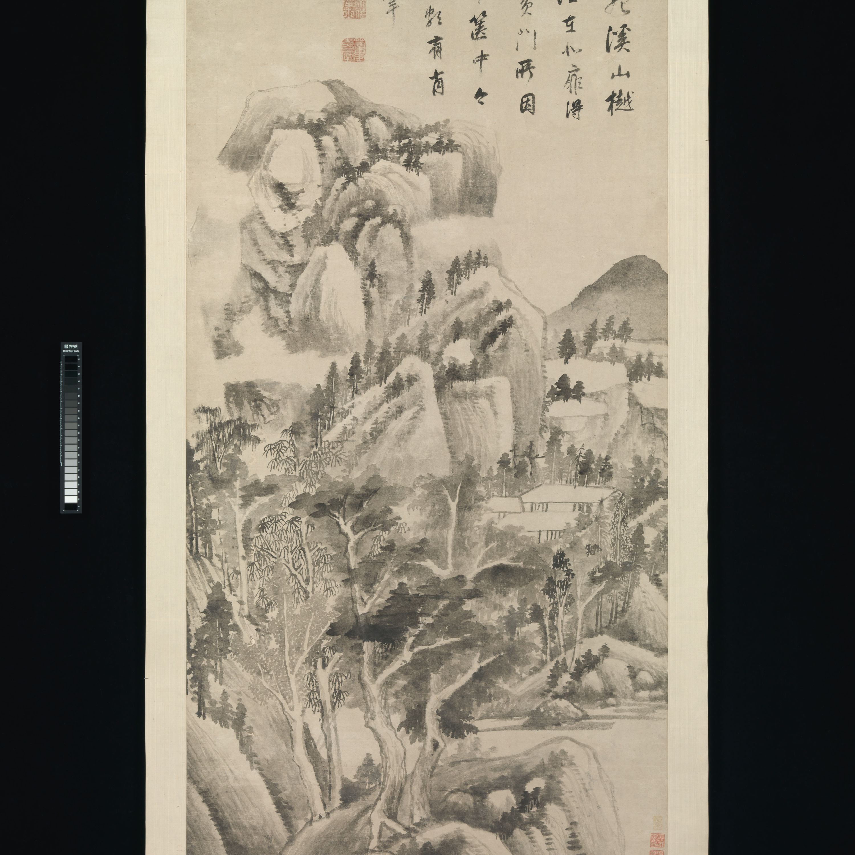 Shaded Dwellings among Streams and Mountains by Dong Qichang