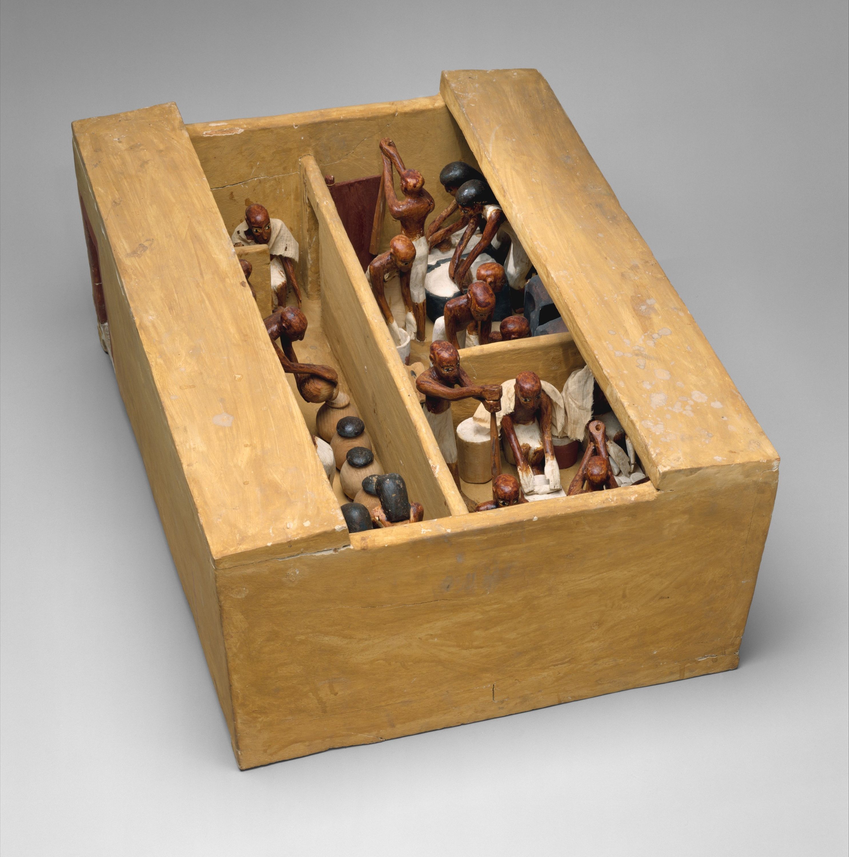 Model Bakery and Brewery from the Tomb of Meketre