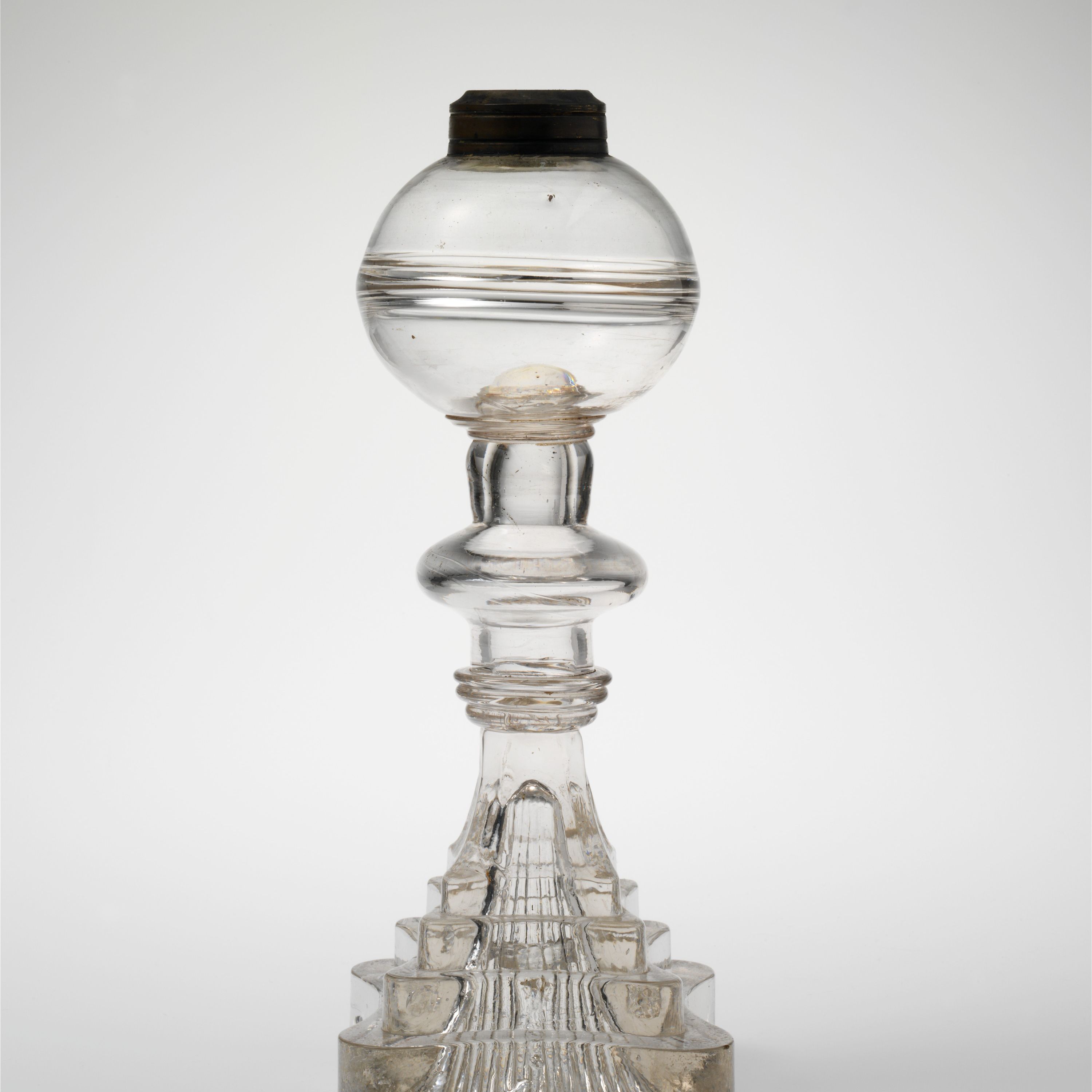 Whale-oil lamp by Thomas Cains