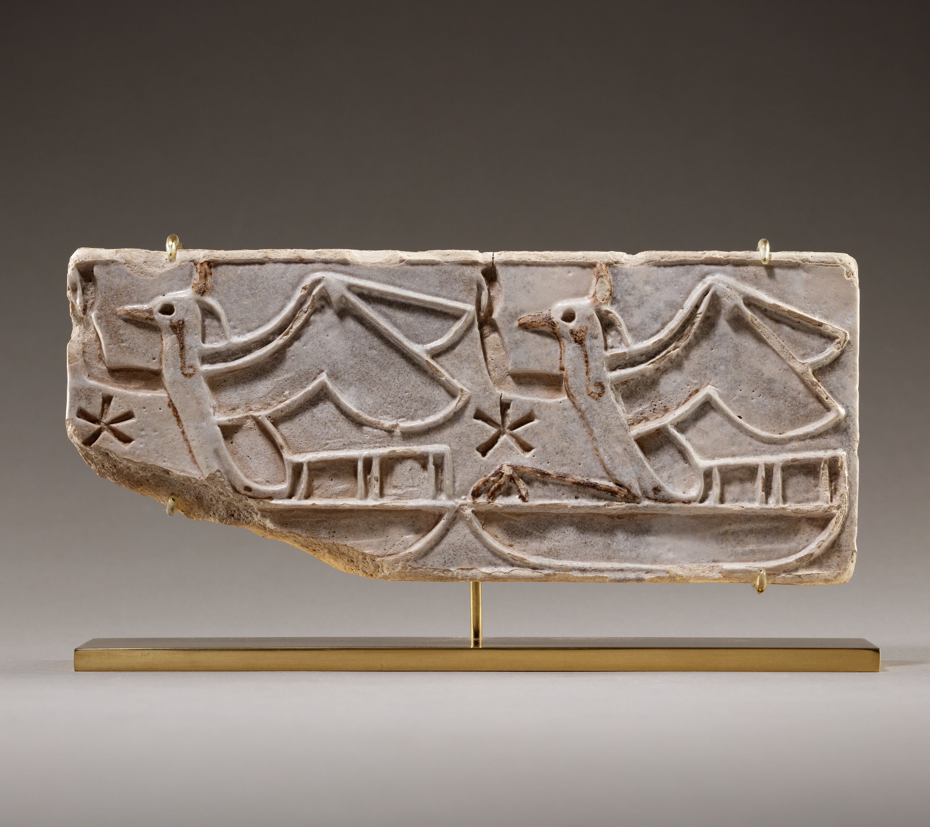 Wall Tile with Rekhyt Birds