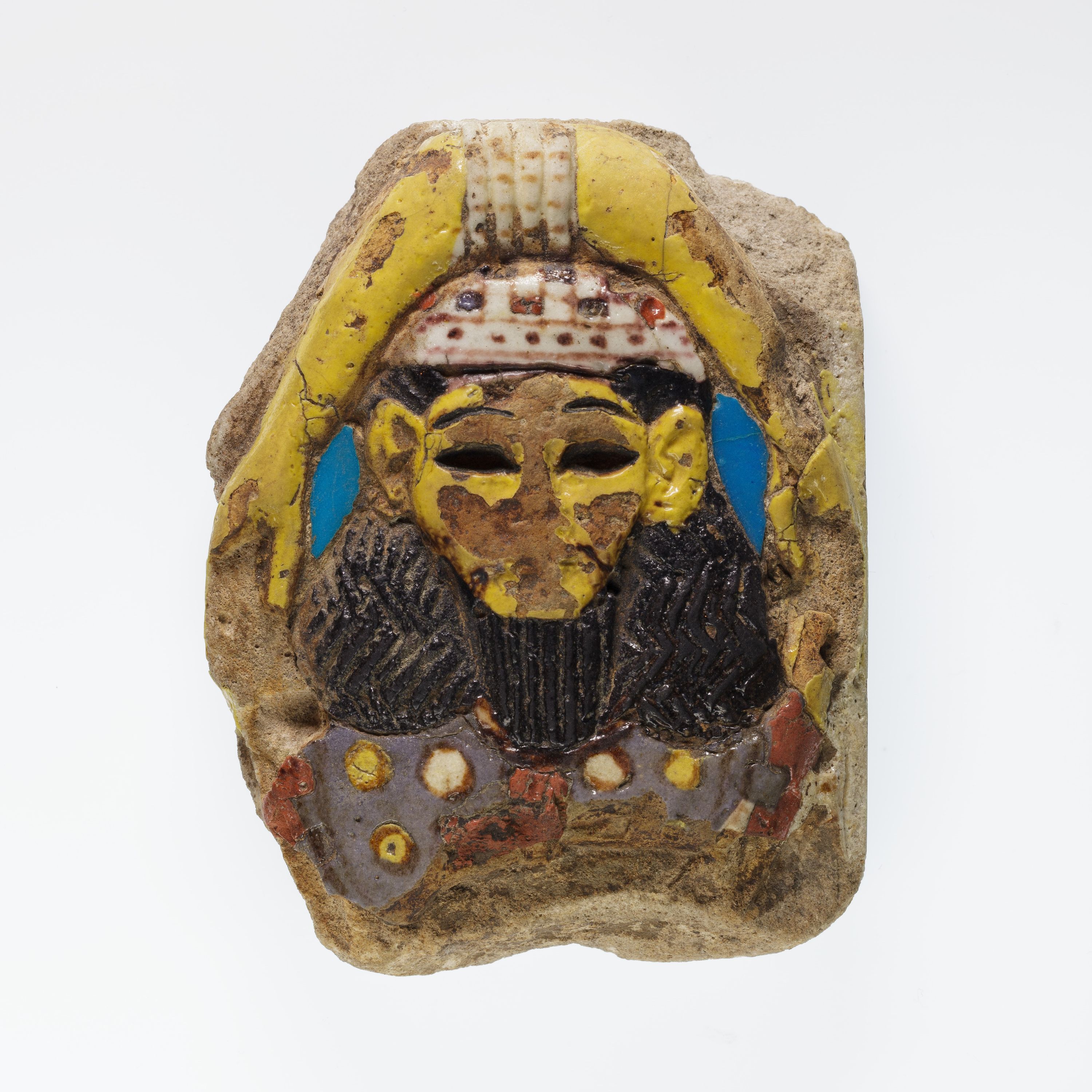 Wall Tile Depicting an Asian Captive