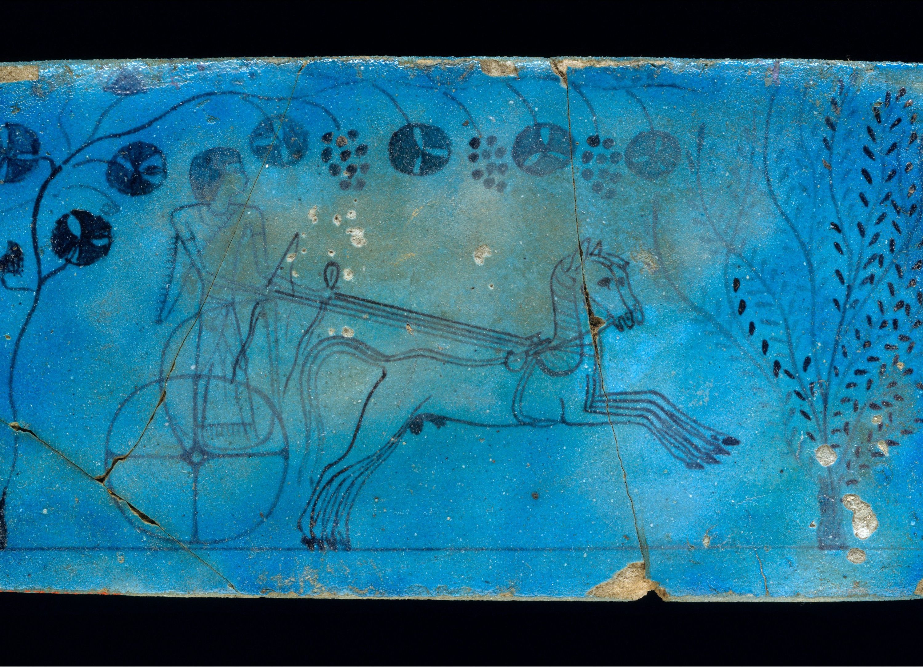 Tablet with Chariot Scene
