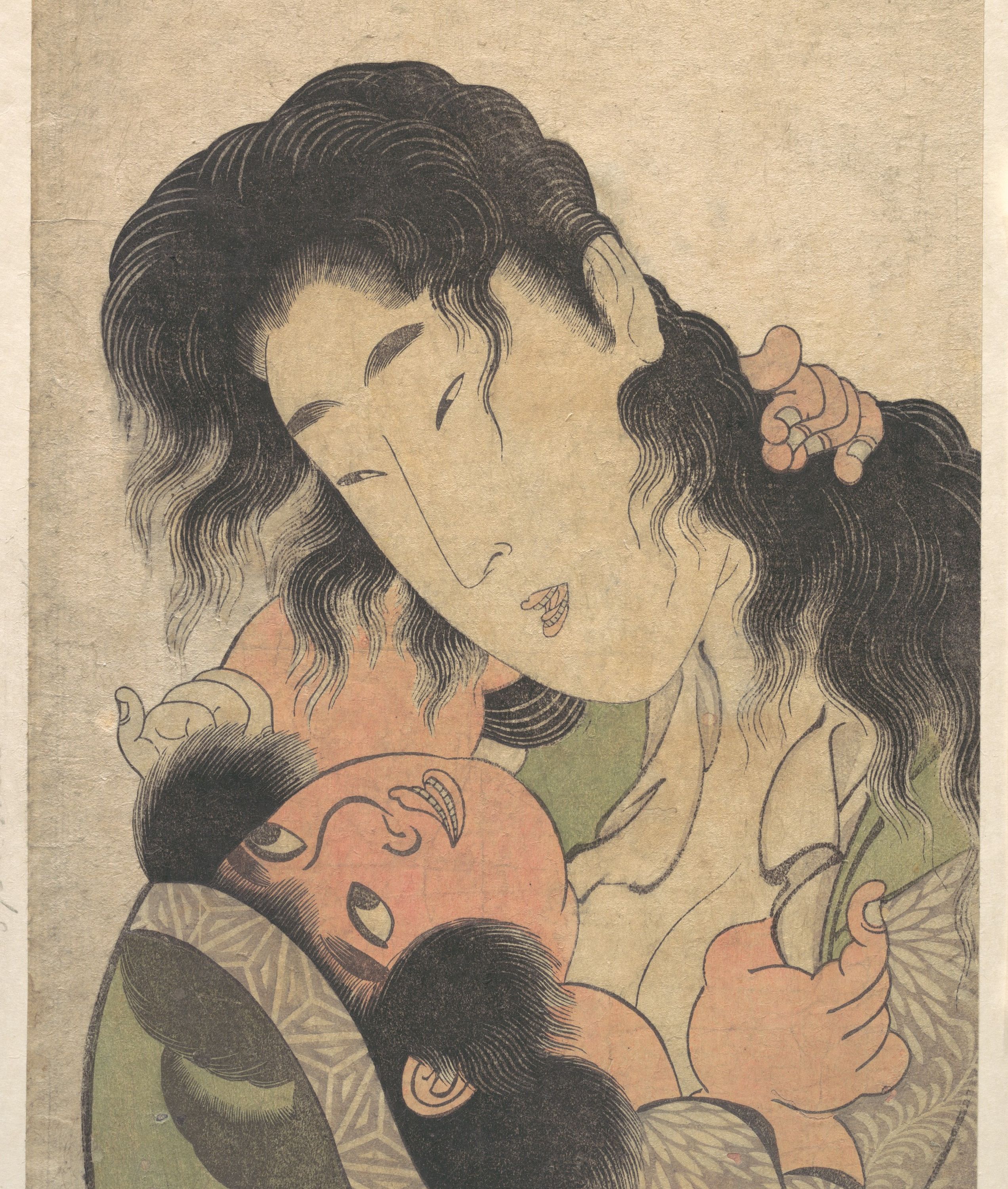 Yamauba Playing with Kintarō by Kitagawa Utamaro