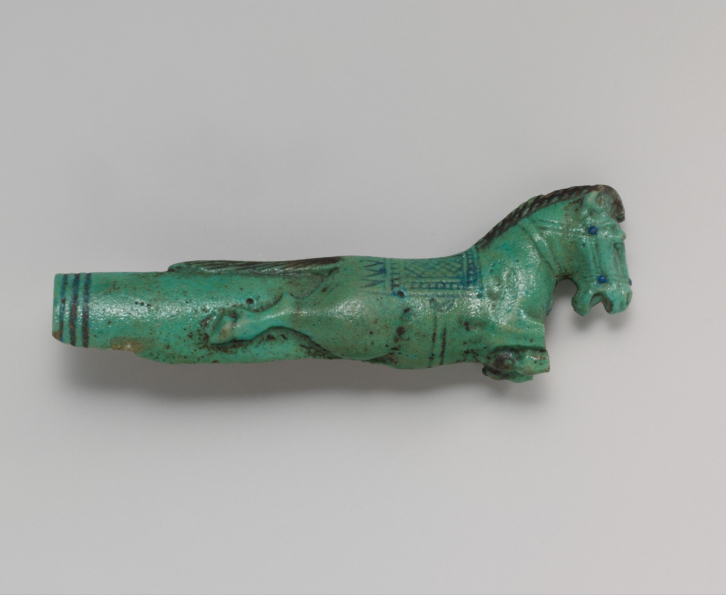 Whip Handle in the Form of a Horse