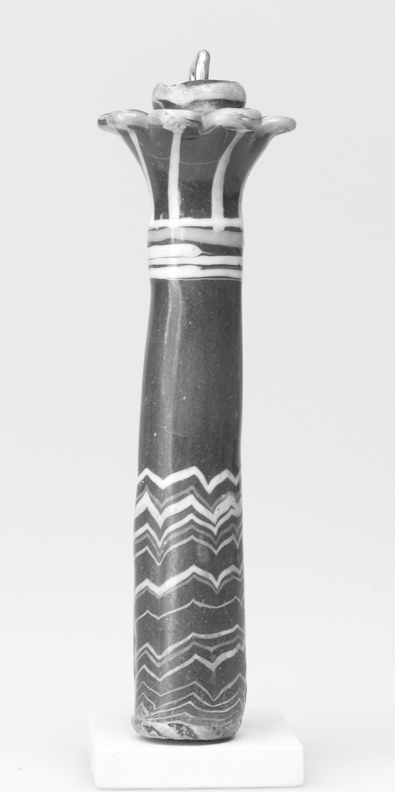 Tube for Eye Paint (Kohl) in the Shape of a Papyrus Column