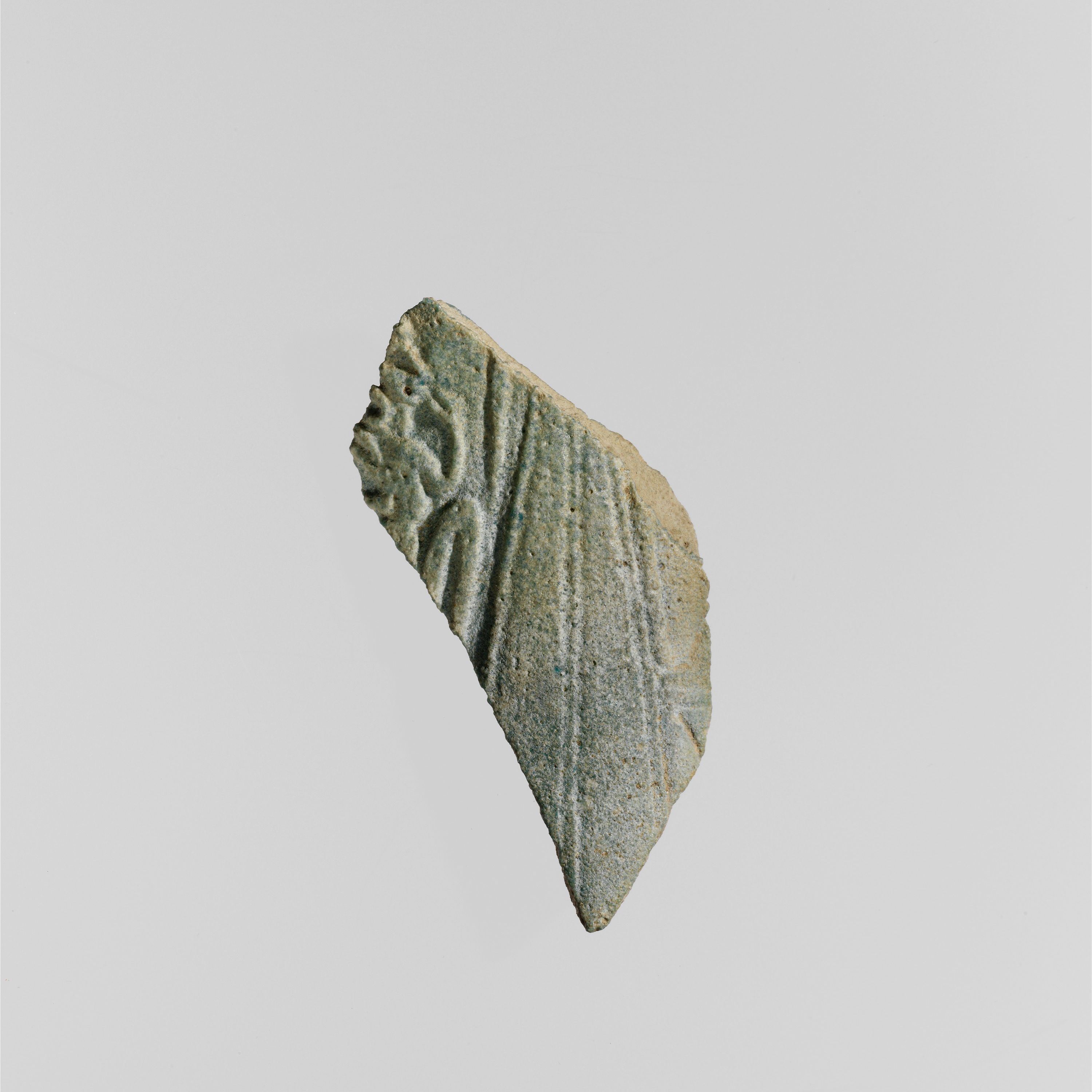 Vessel fragment with child in marshes