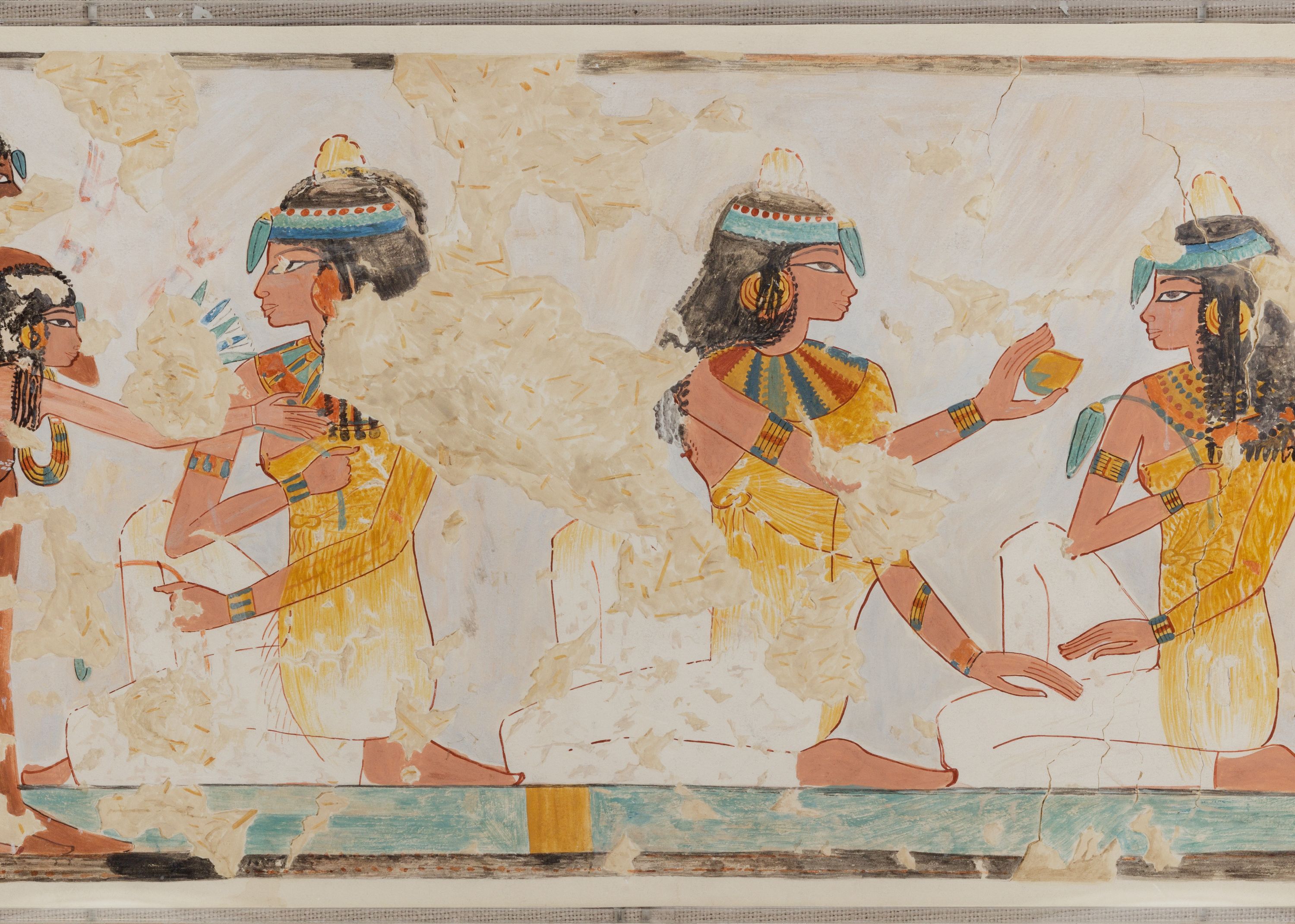 Women at a Banquet by Nina de Garis Davies