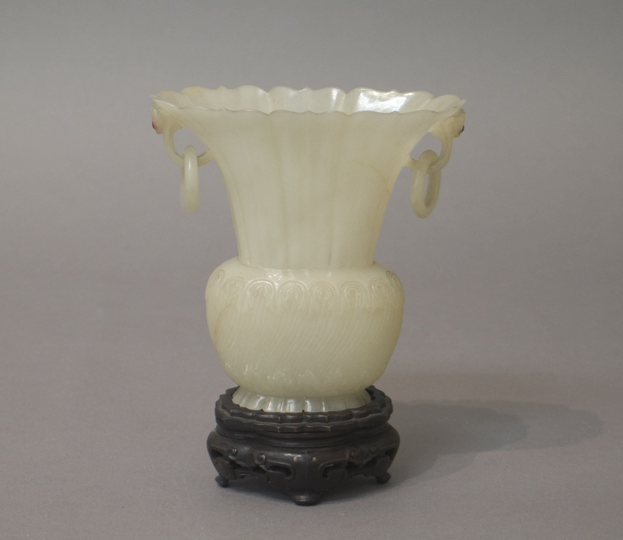 Vase with ring handles