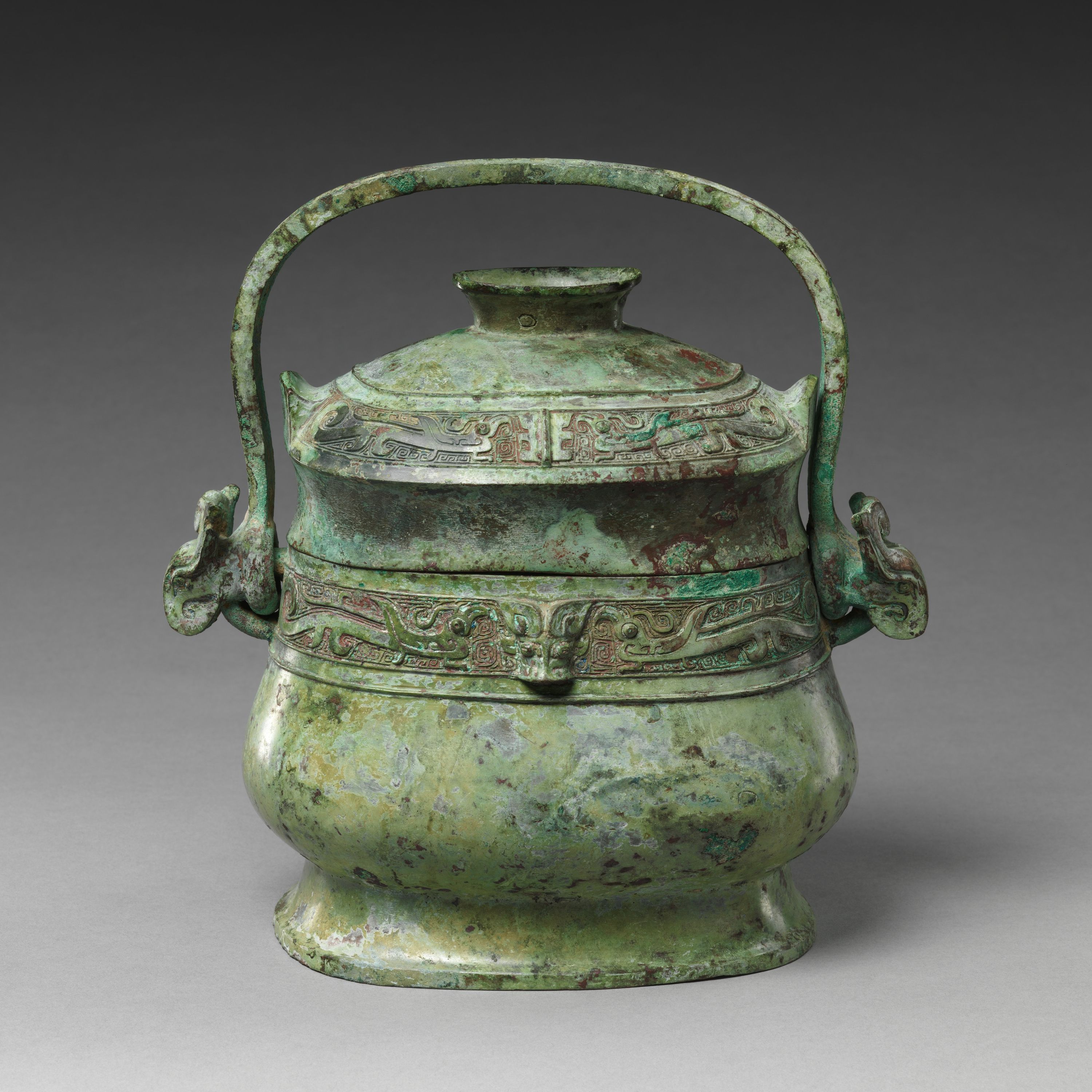 Wine container with handle (you)