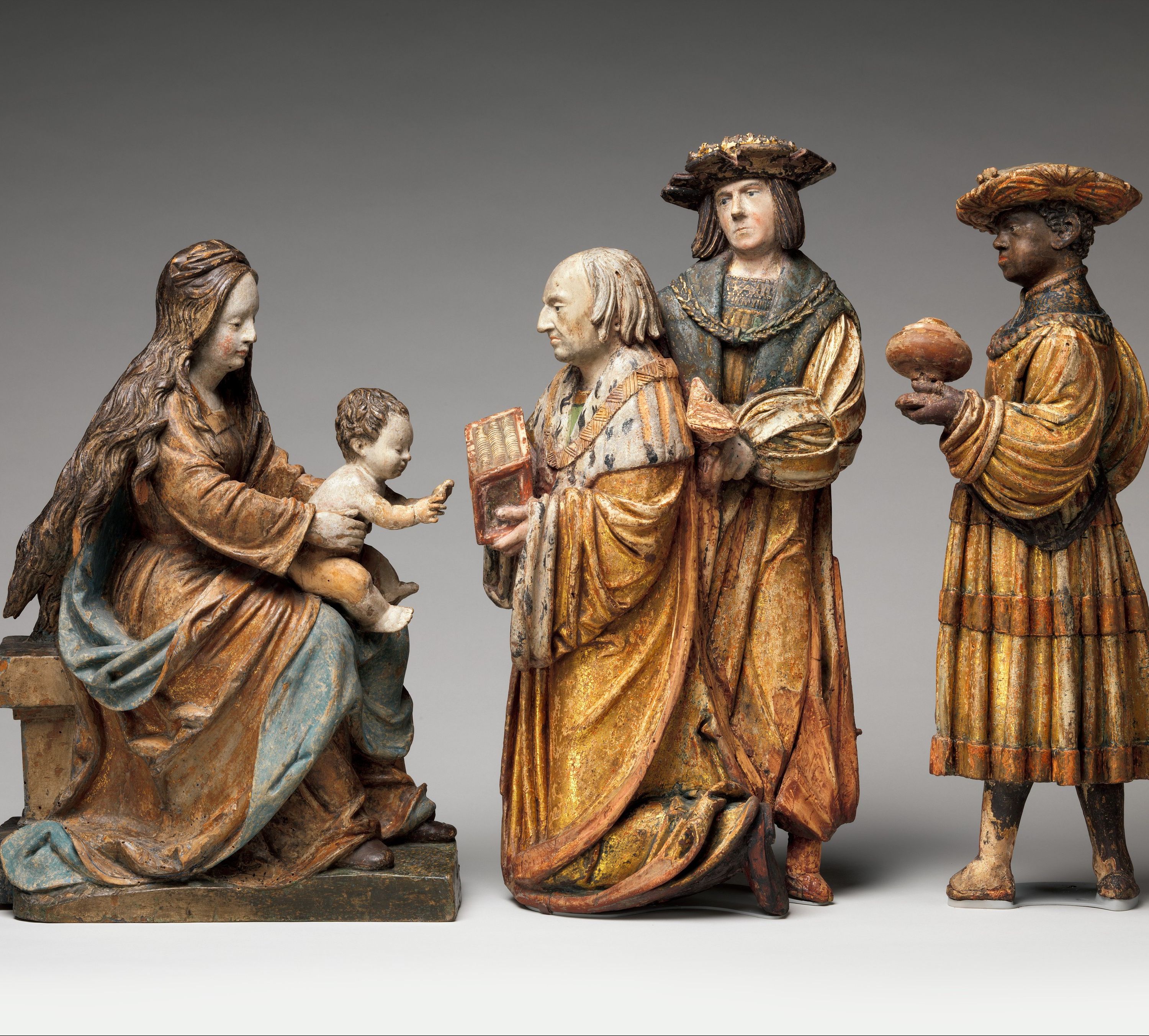 Virgin and Child, from an Adoration Group by Hans Thoman