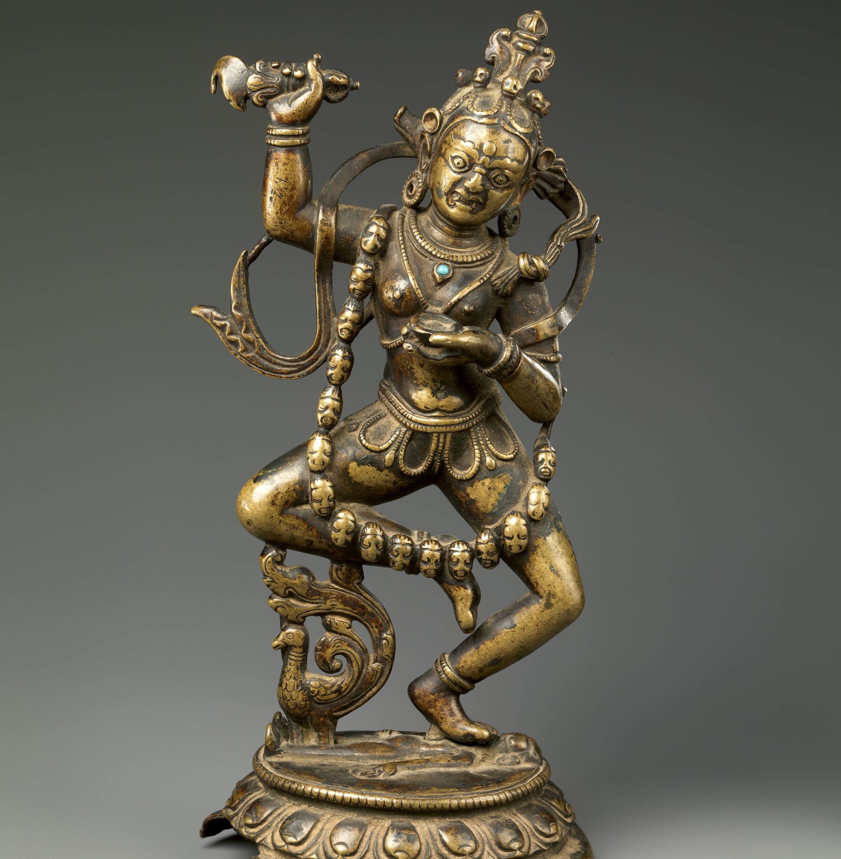 Vajravarahi in Wrathful Posture