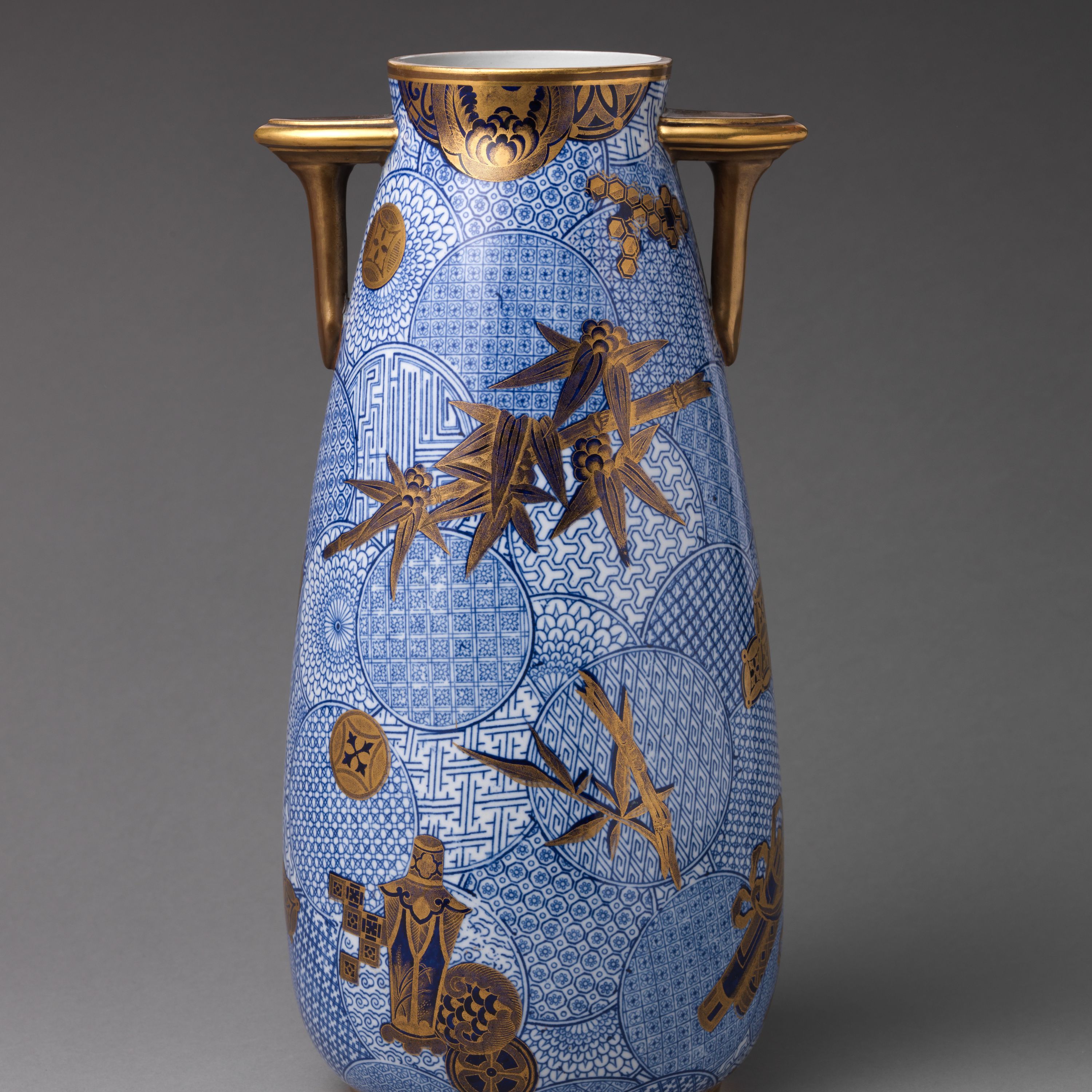 Vase (one of a pair) by Worcester factory