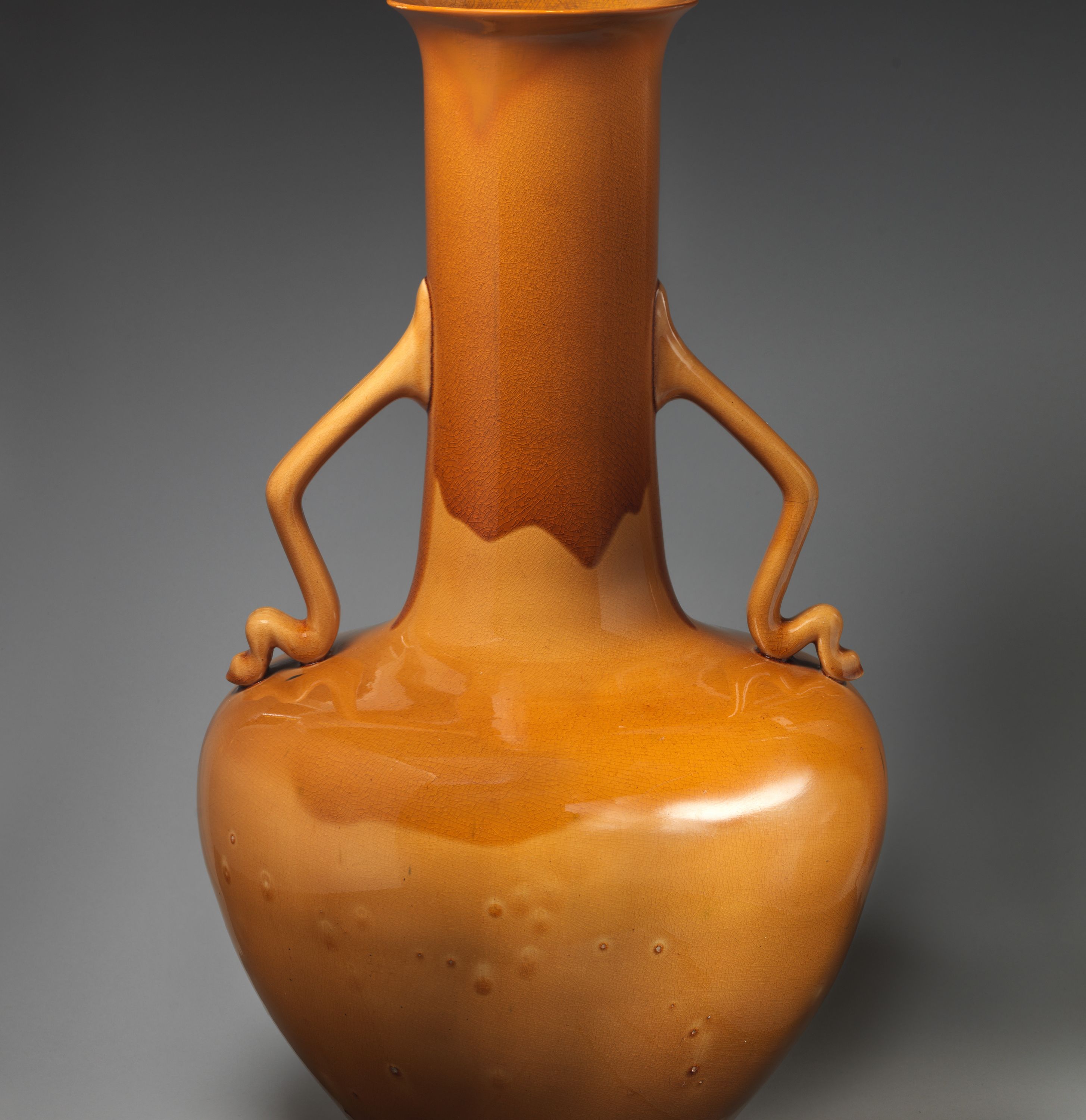 Vase with handles by Christopher Dresser