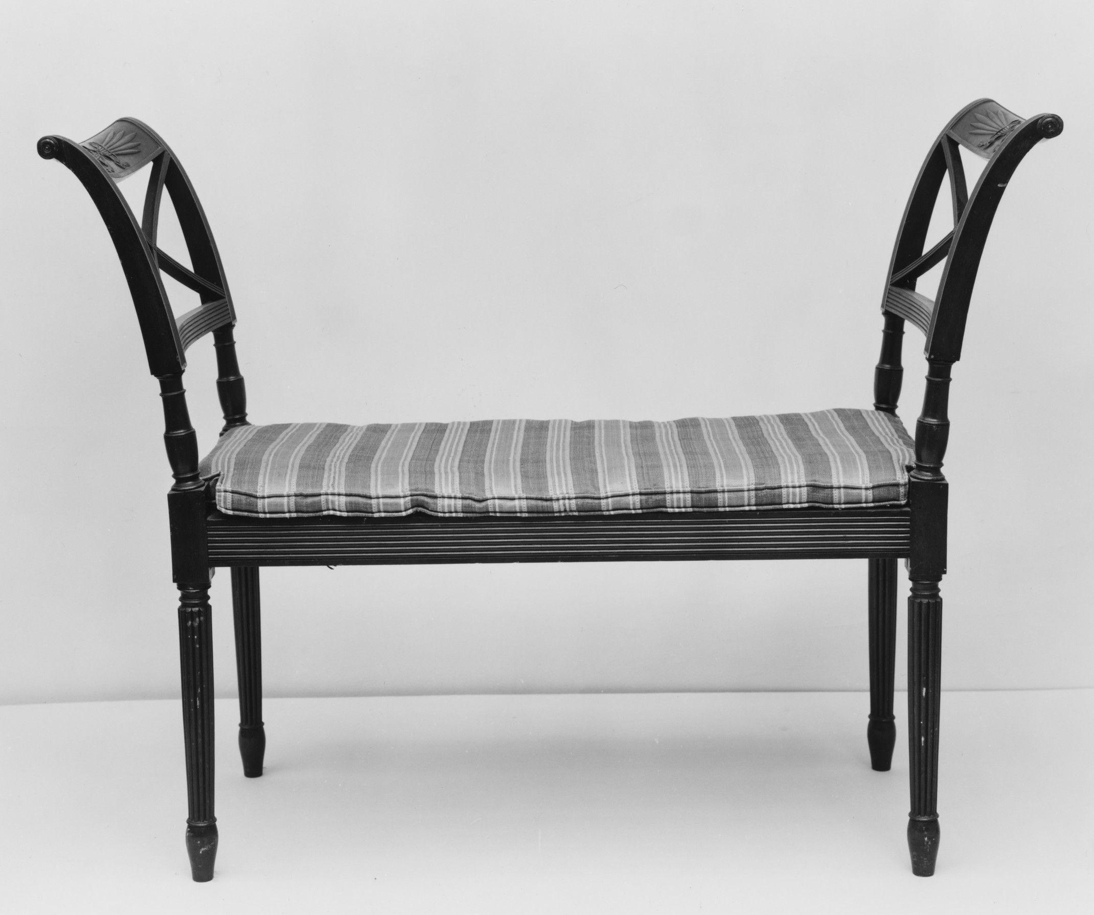 Window stool by Duncan Phyfe