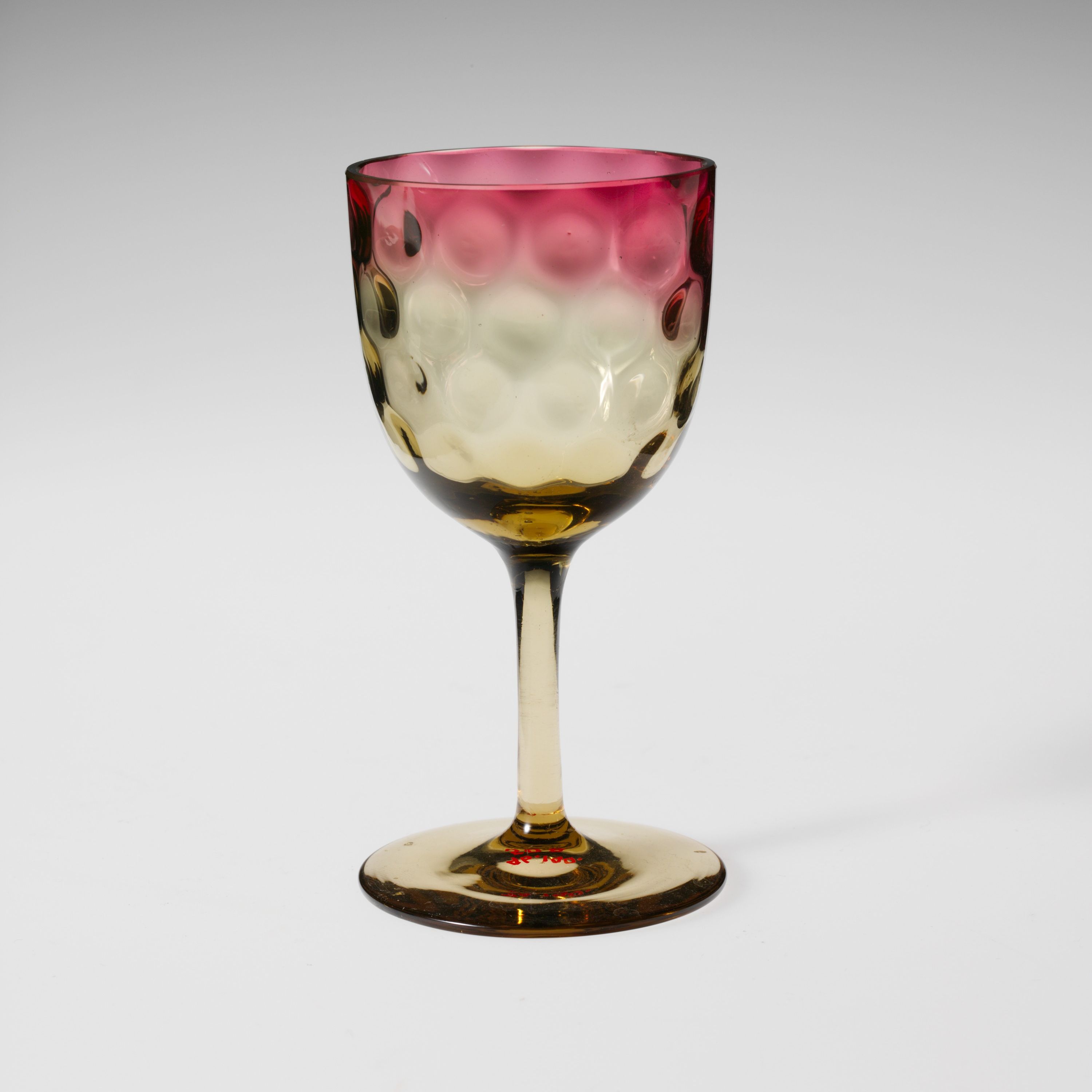 Wine Glass by Hobbs, Brockunier and Company