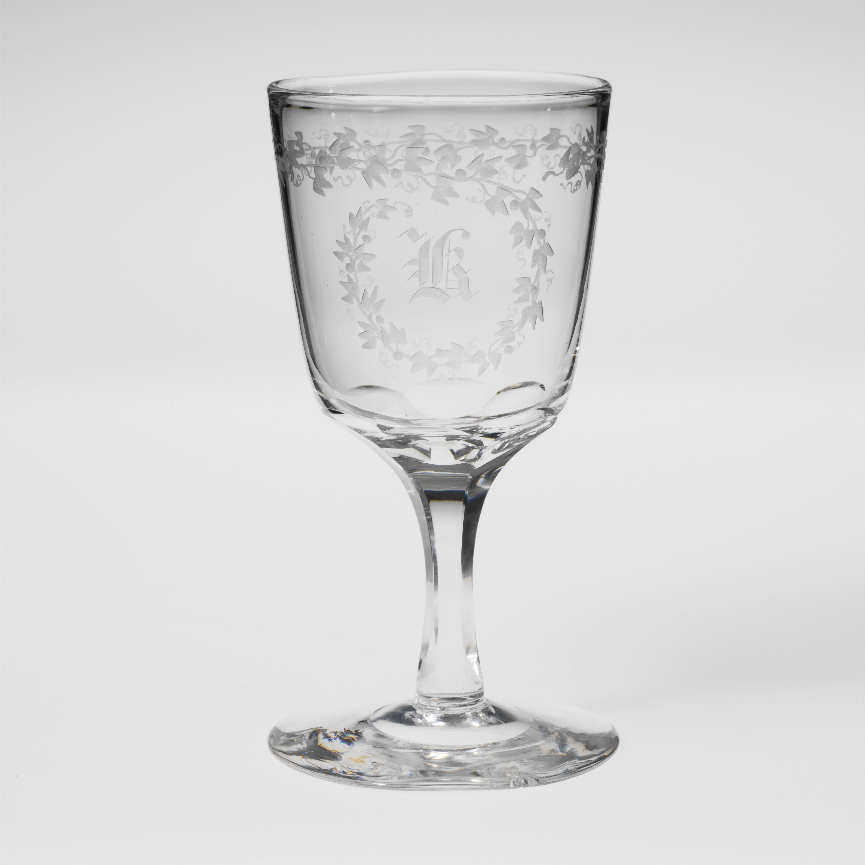 Wine Goblet by Boston & Sandwich Glass Company