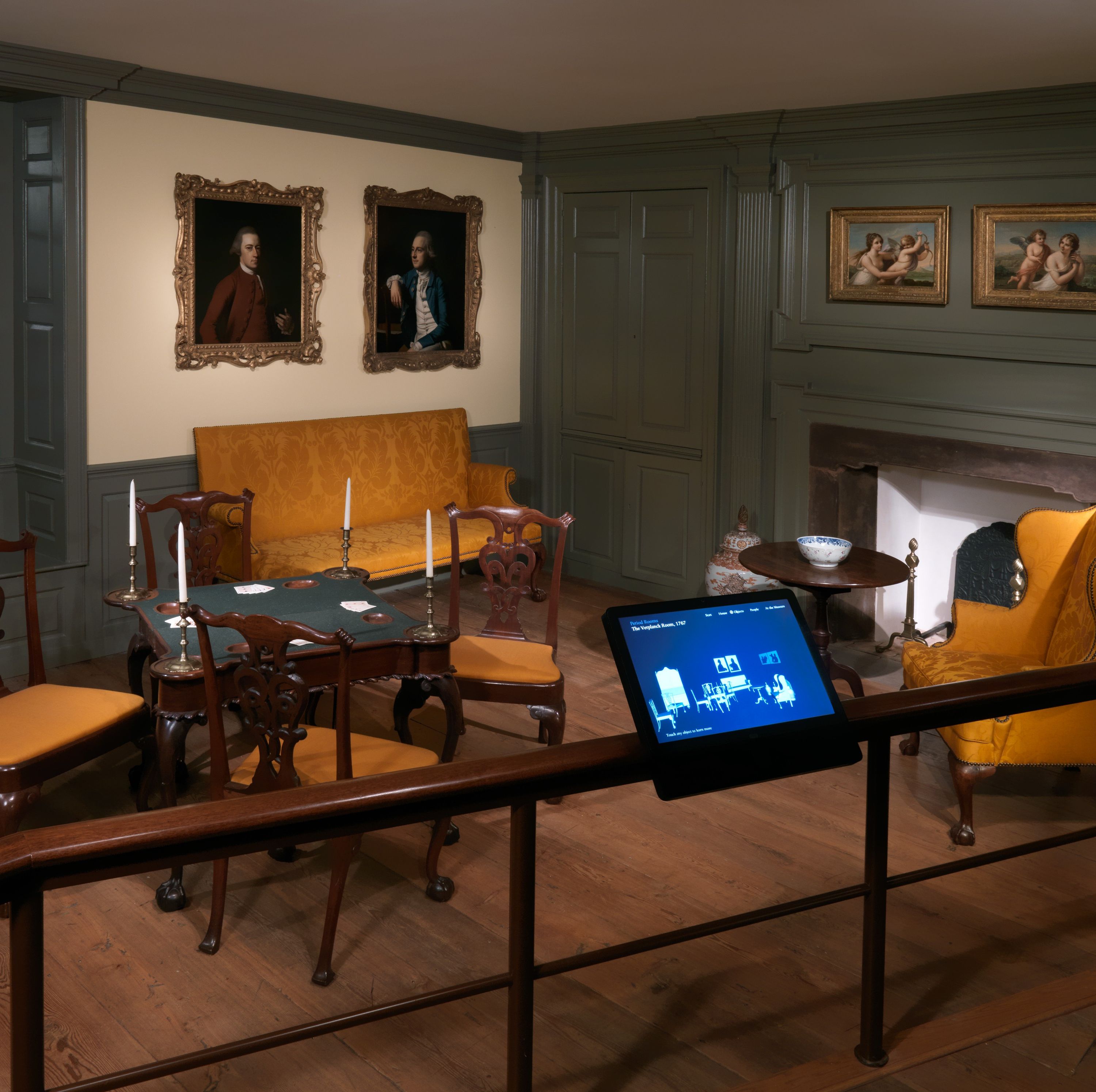 Woodwork of a Room from the Colden House, Coldenham, New York